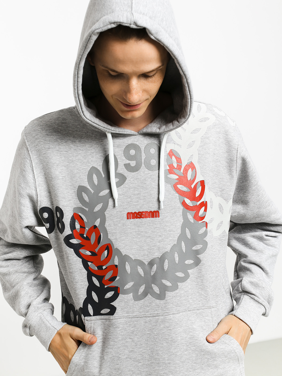 Bluza z kapturem MassDnm Jam HD (light heather grey)