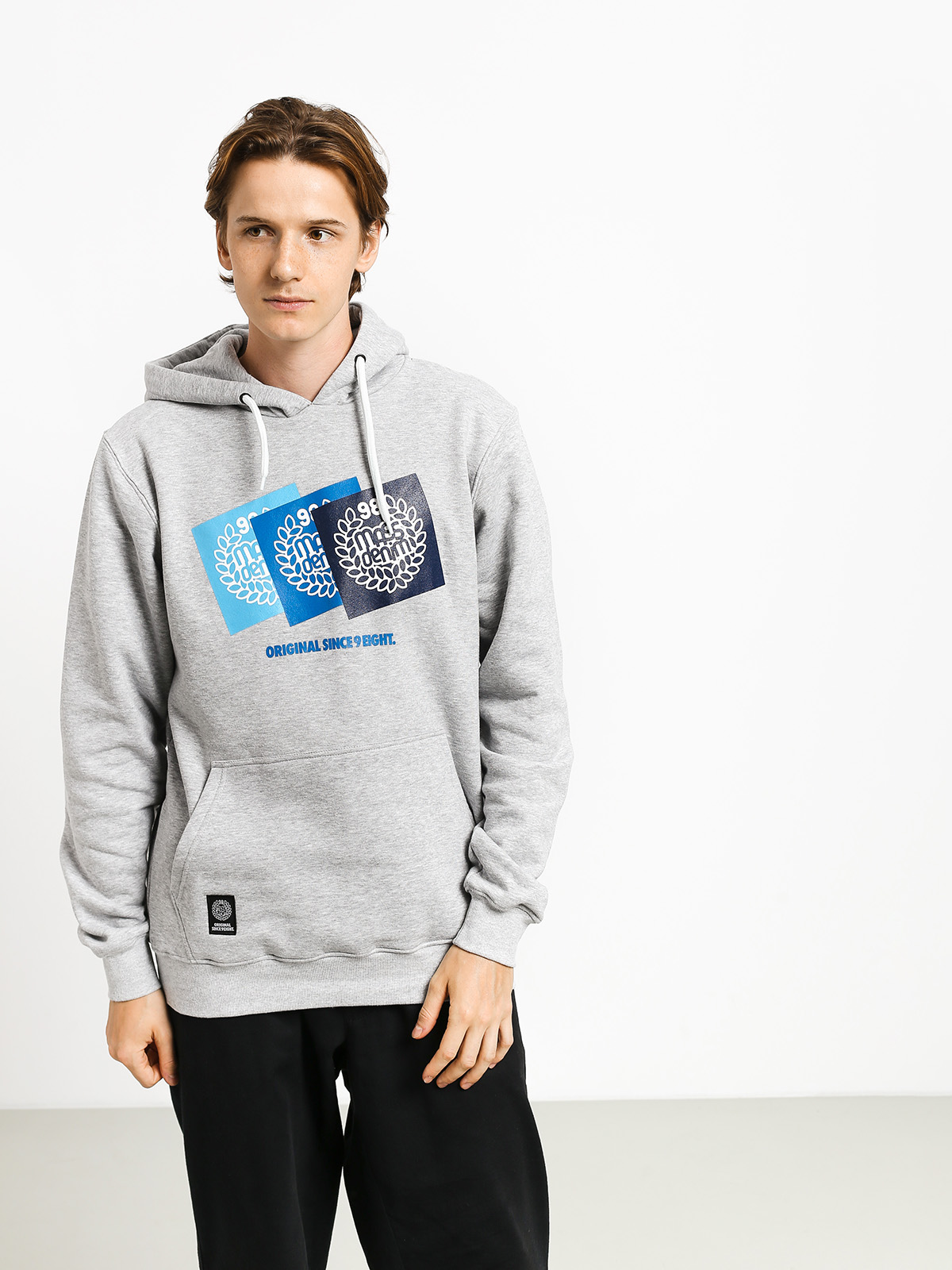 Bluza z kapturem MassDnm Replay HD (light heather grey)