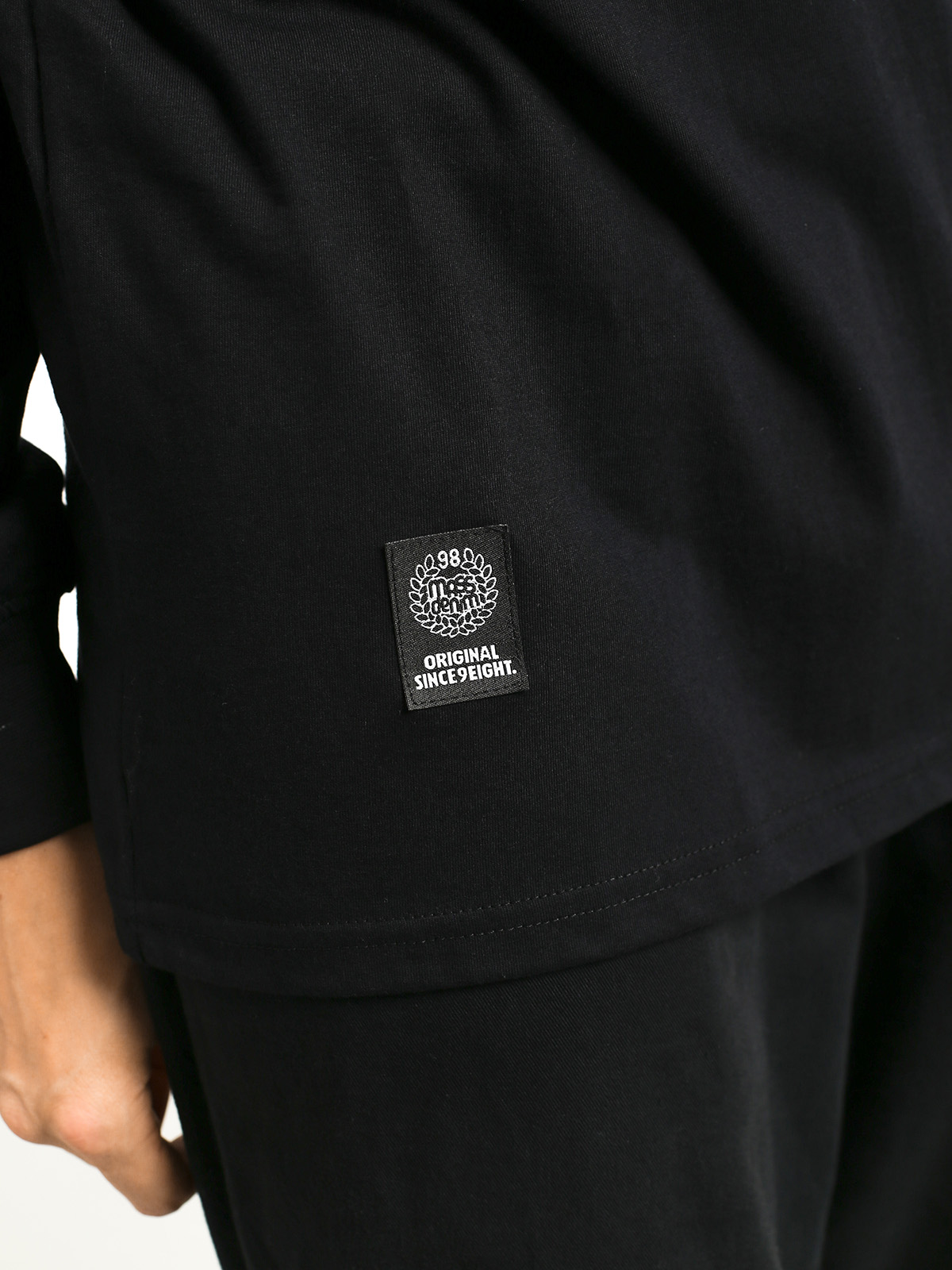 Longsleeve MassDnm Base Small Logo (black)