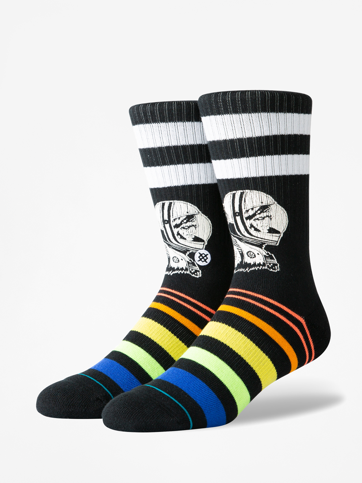 Skarpetki Stance Moon Man (black)