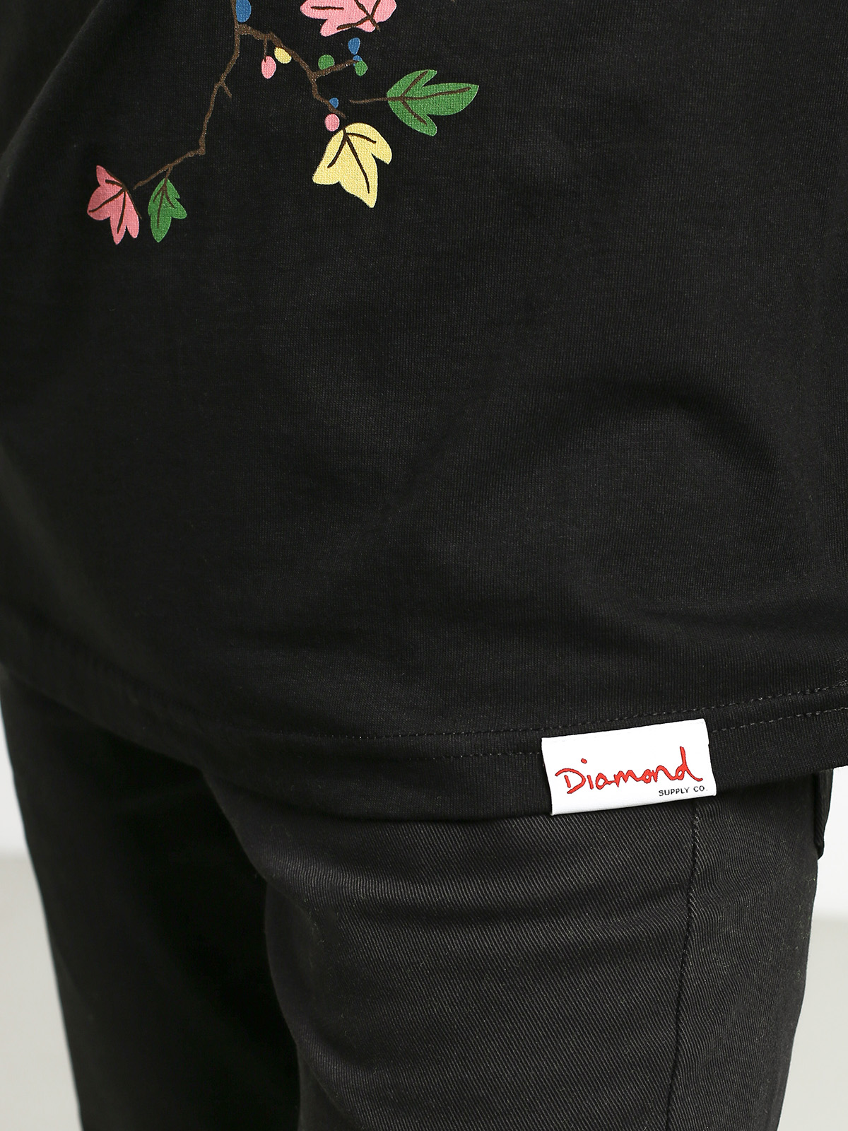 Longsleeve Diamond Supply Co. Perched (black)
