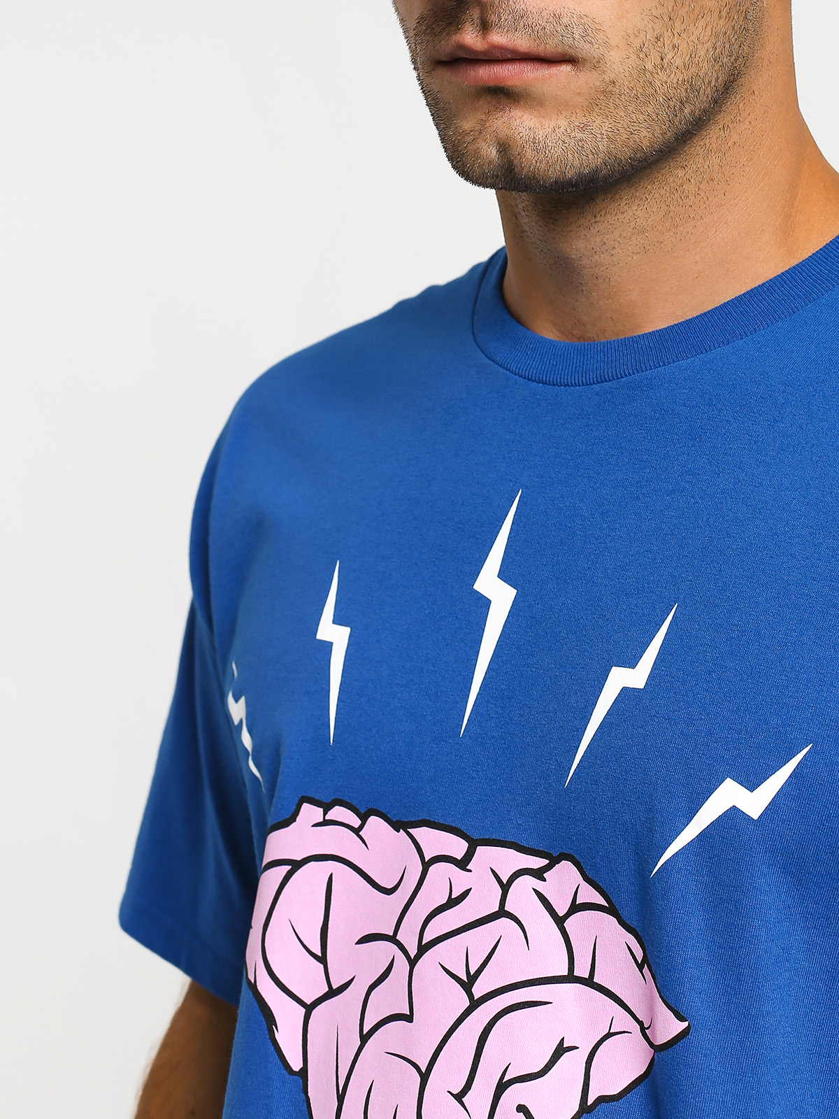 T-shirt Diamond Supply Co. Headstrong (blue)