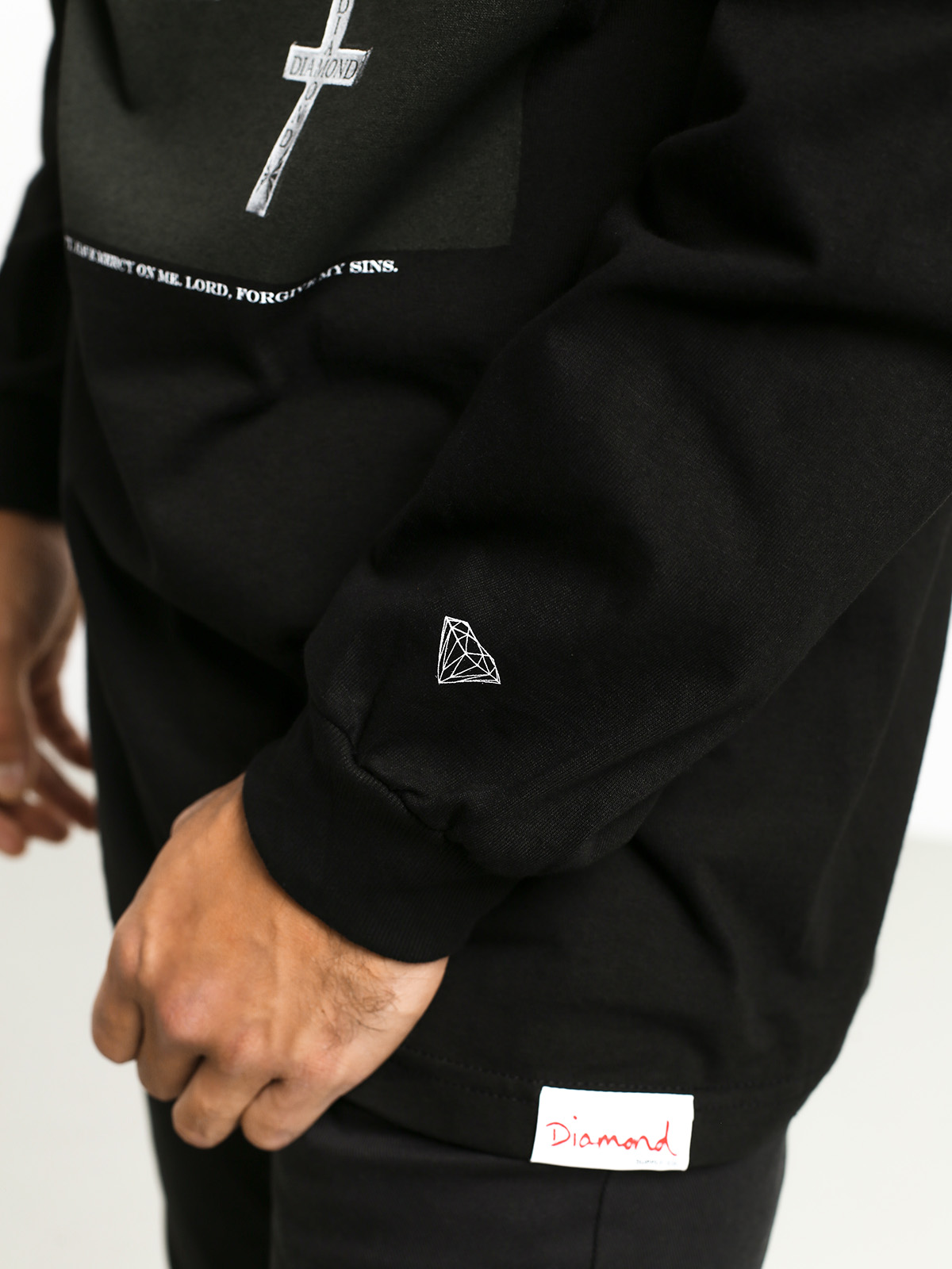 Longsleeve Diamond Supply Co. Mercy (black)