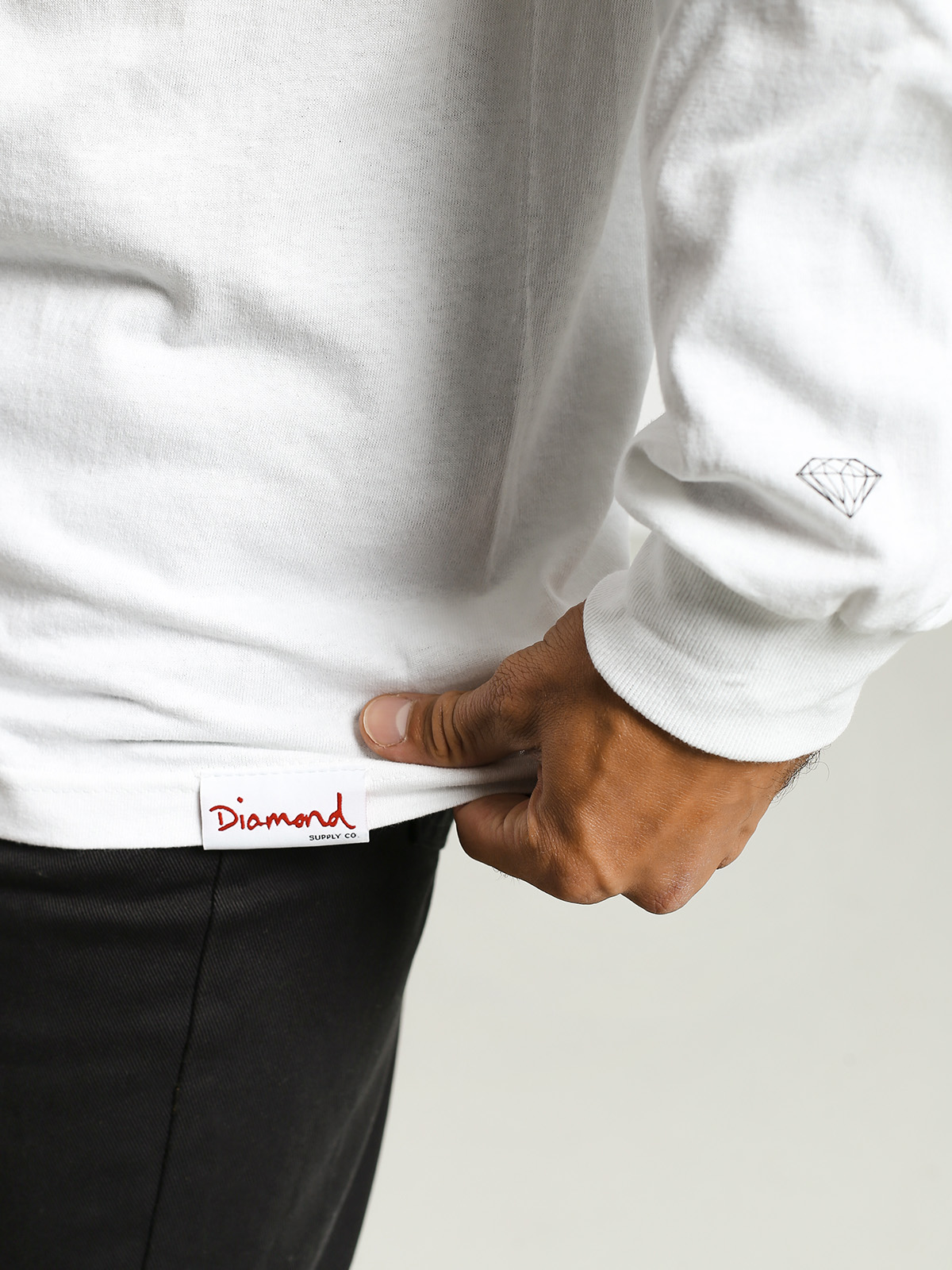 Longsleeve Diamond Supply Co. Mercy (white)