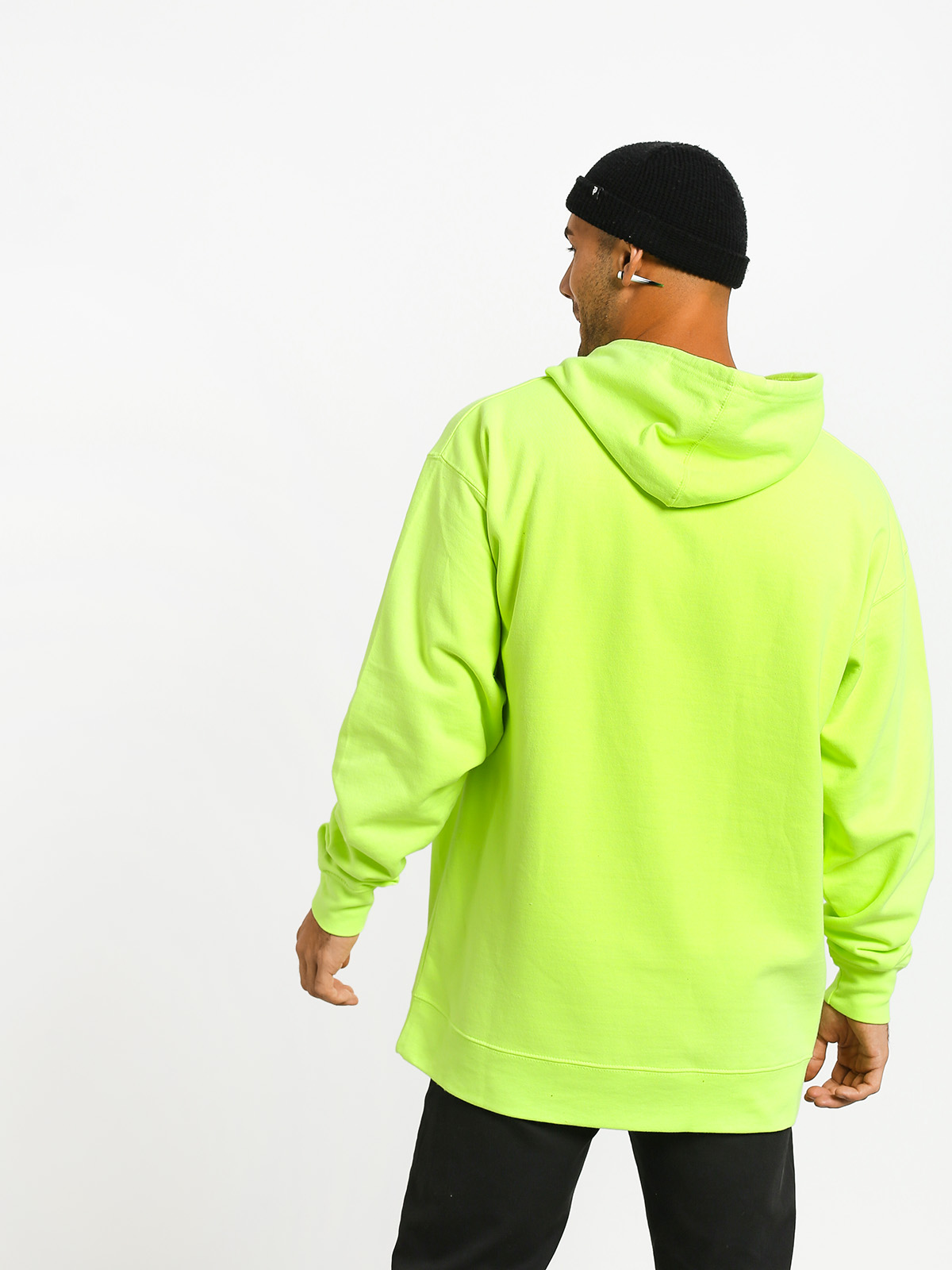 Bluza z kapturem Diamond Supply Co. Color Box Logo HD (safety green)