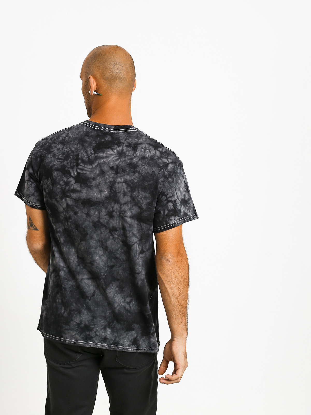 T-shirt Diamond Supply Co. World Is Yours Crystal Wash (black)