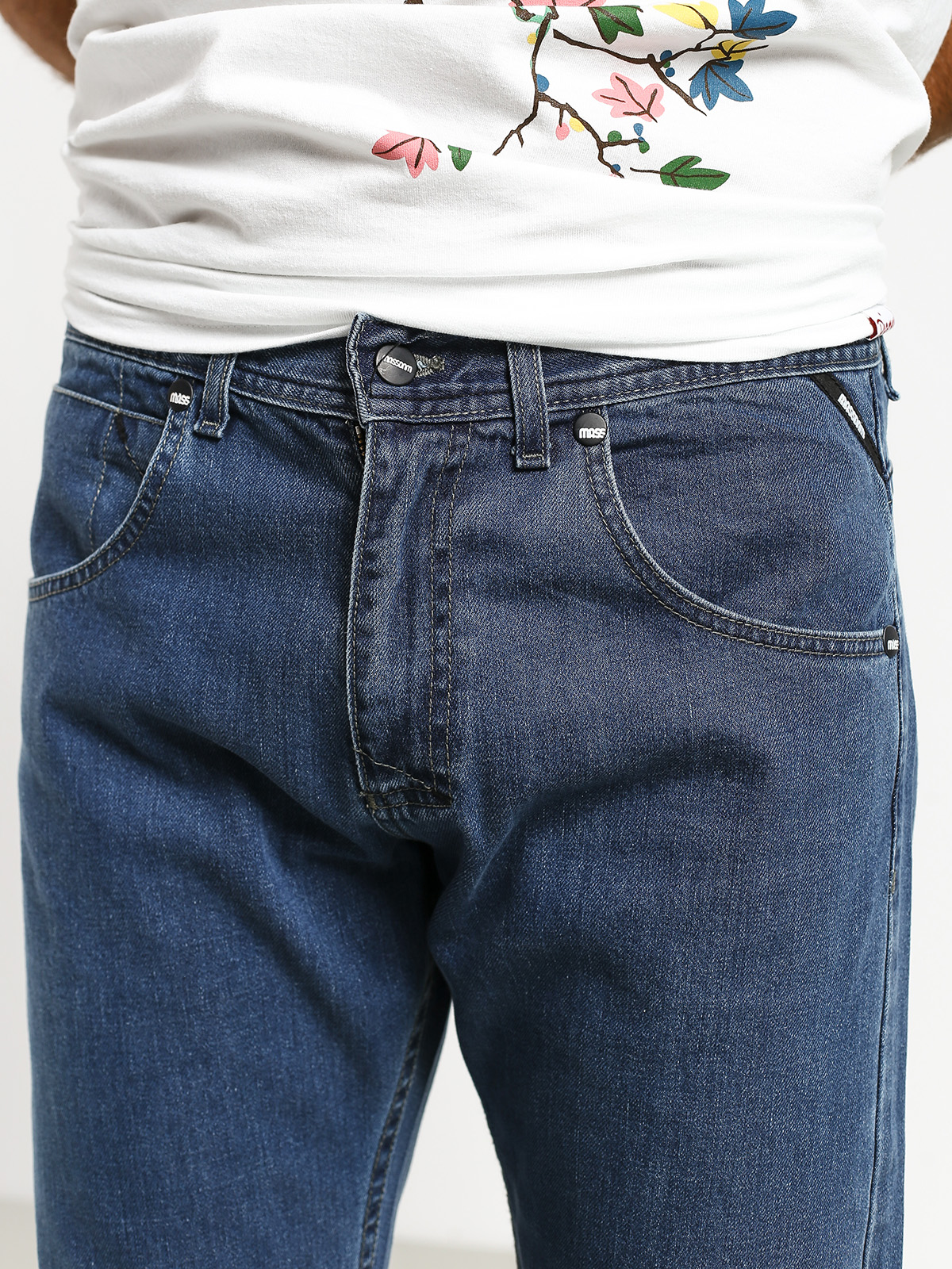 Spodnie MassDnm Classics Jeans Straight Fit (blue)