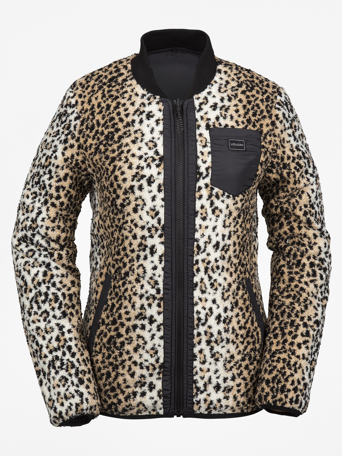 Kurtka Volcom Reversible Polar Wmn (blk)