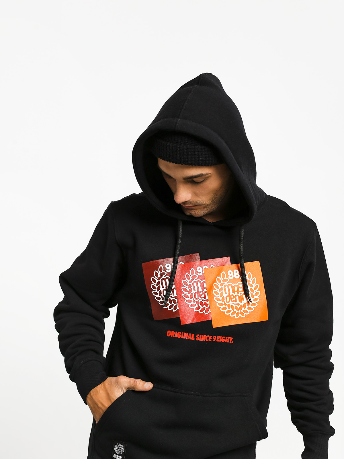 Bluza z kapturem MassDnm Replay HD (black)