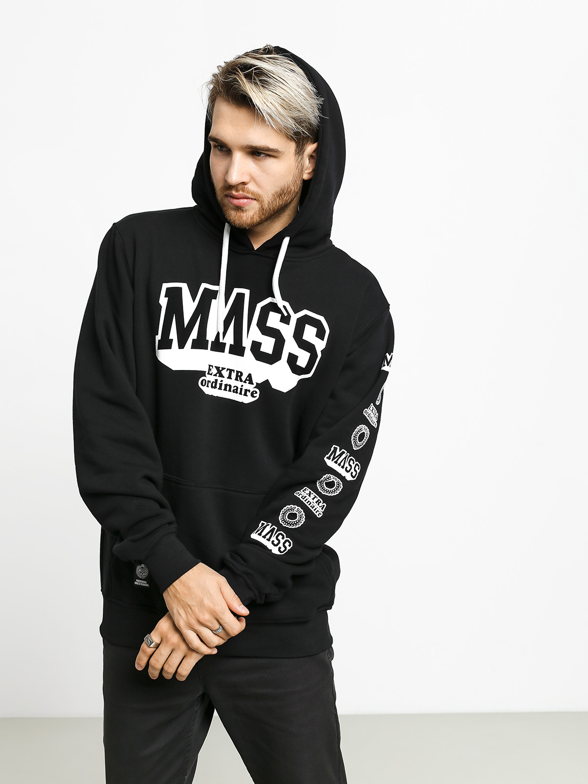 Bluza z kapturem MassDnm Hassle HD (black)