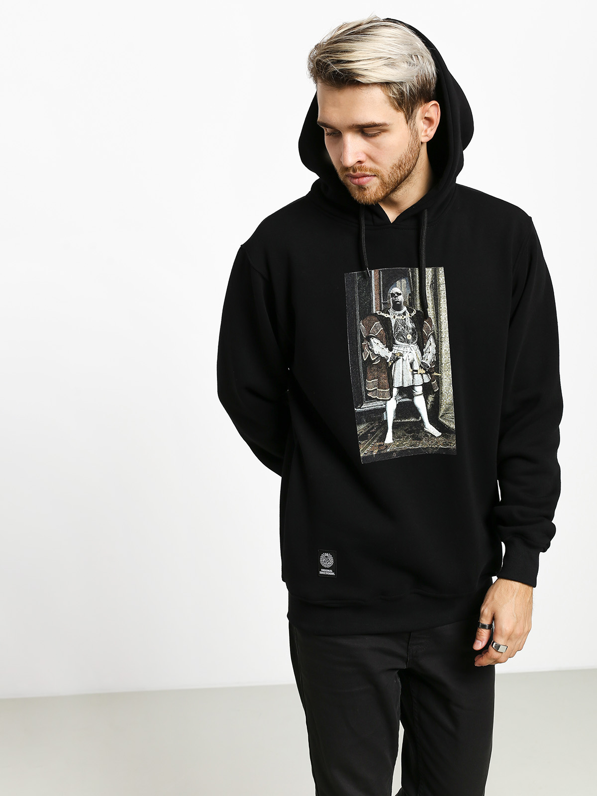 Bluza z kapturem MassDnm Lord Big HD (black)