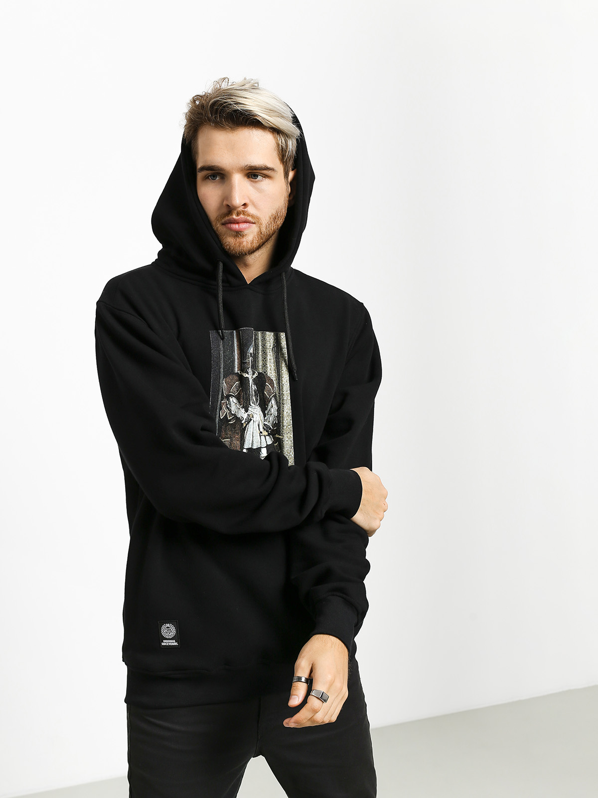 Bluza z kapturem MassDnm Lord Big HD (black)