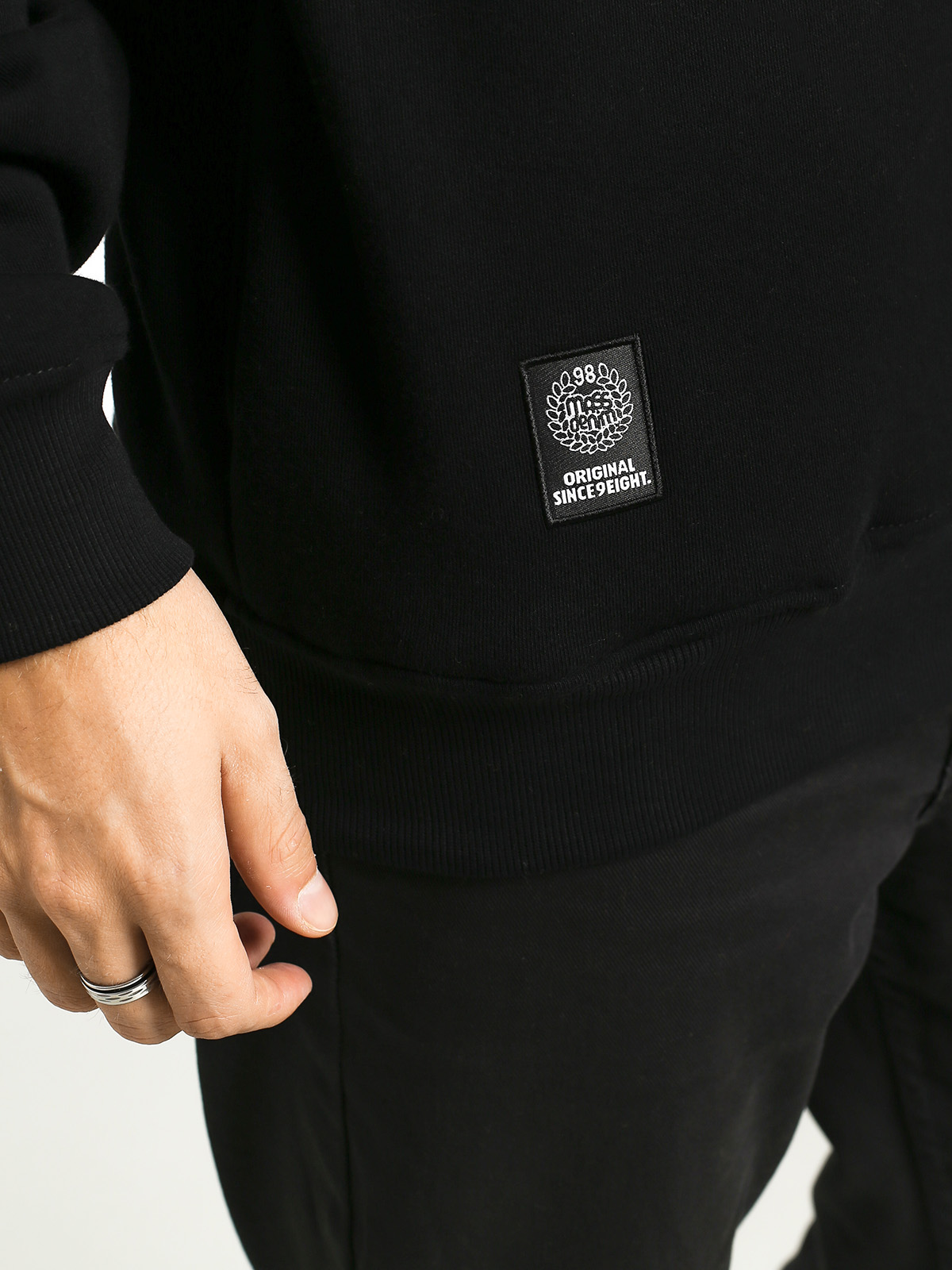 Bluza z kapturem MassDnm Lord Big HD (black)