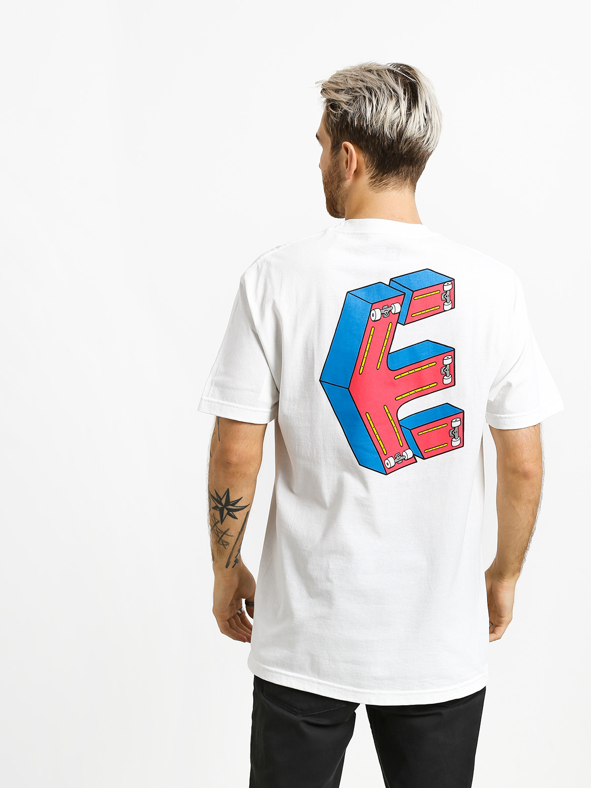 T-shirt Etnies Phil Morgan Crazee Skate (white)