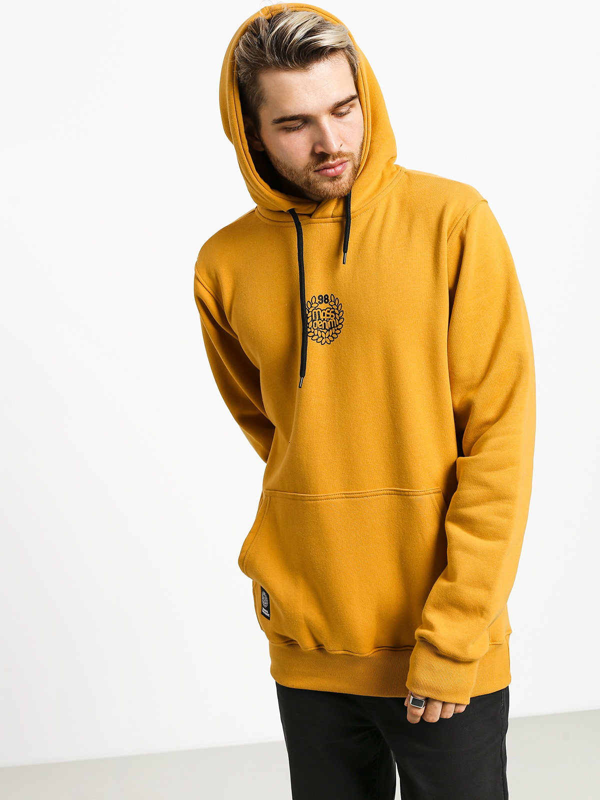 Bluza z kapturem MassDnm Base Small Logo HD (wheat)