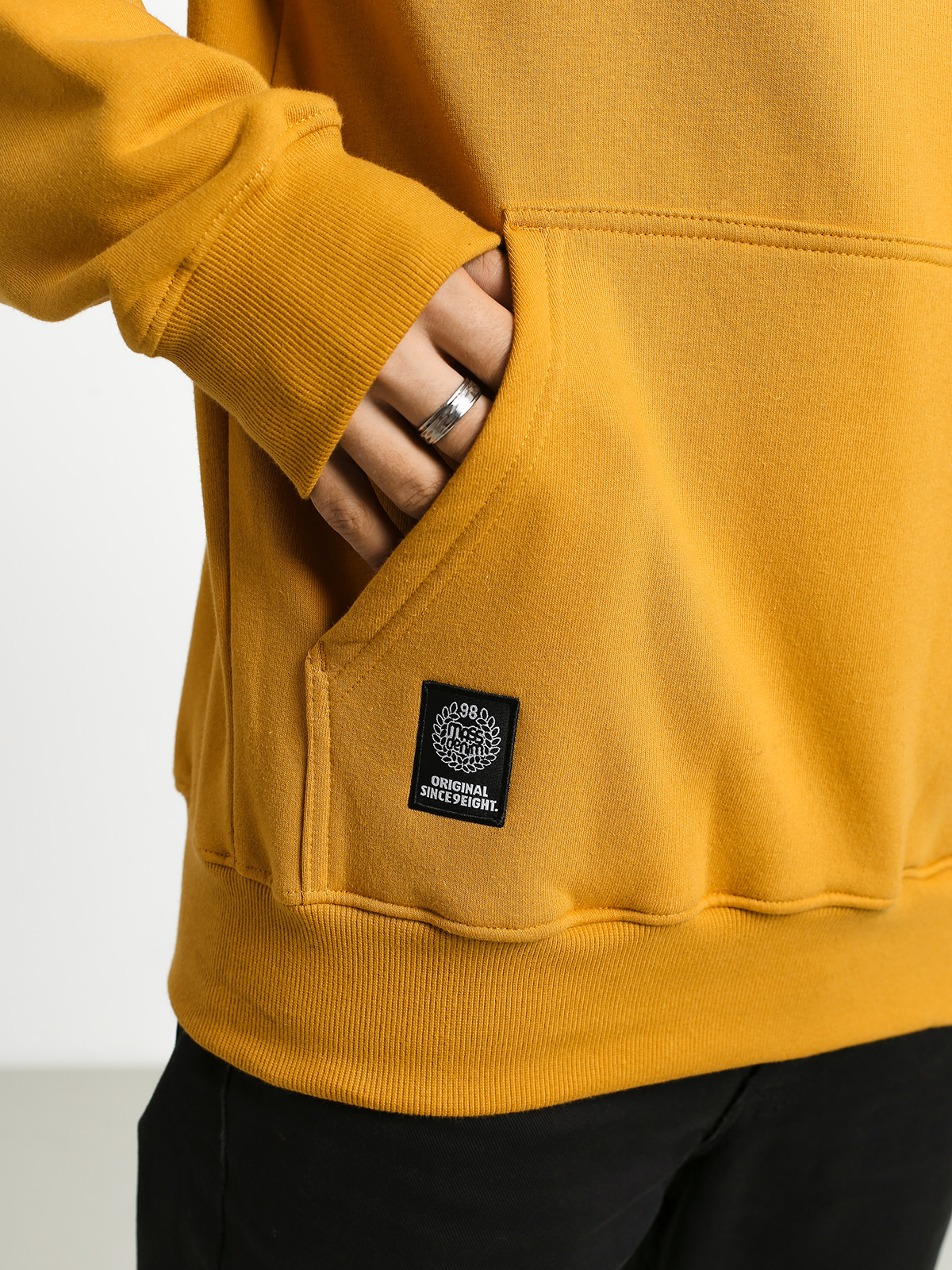 Bluza z kapturem MassDnm Base Small Logo HD (wheat)