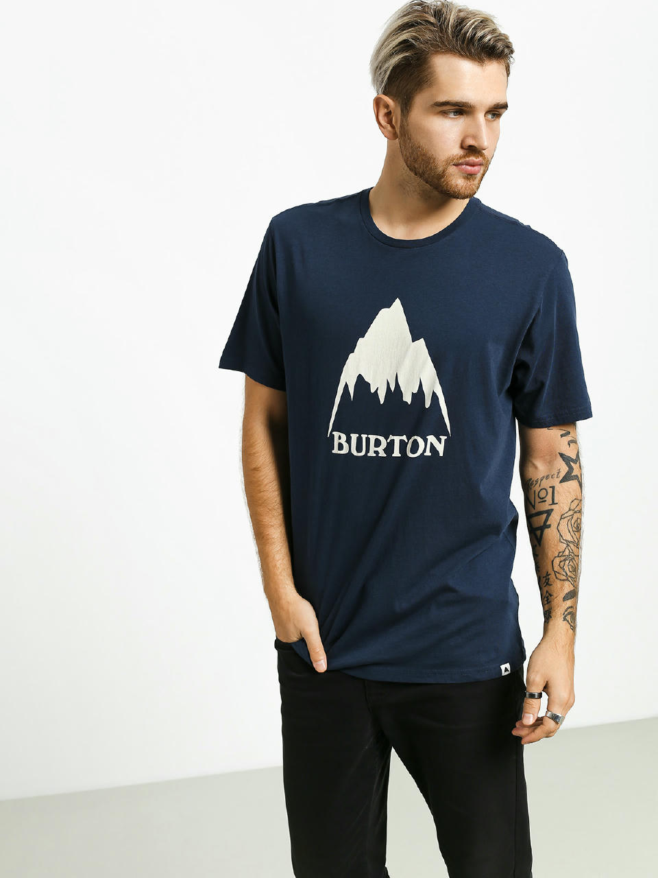 T-shirt Burton Classic Mtn Hgh (dress blue)