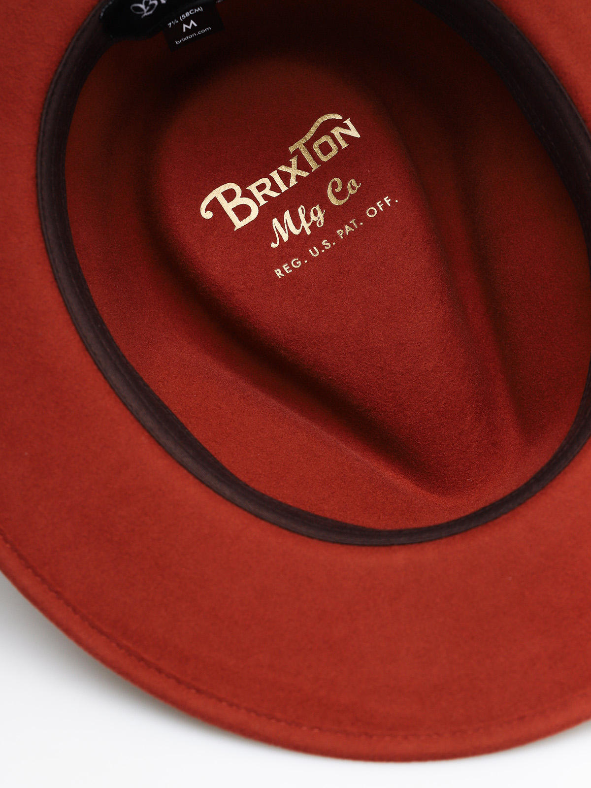 Kapelusz Brixton Messer Fedora (picante)