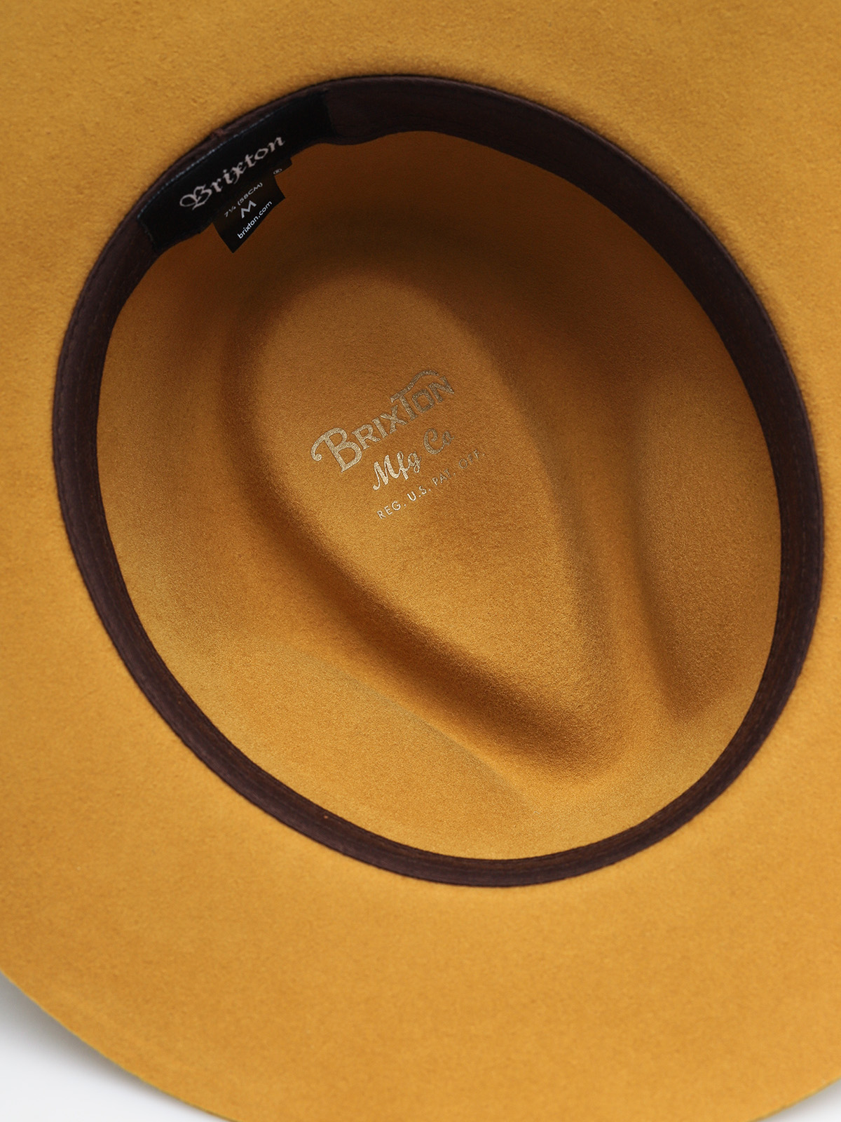 Kapelusz Brixton Wesley Fedora (maize)