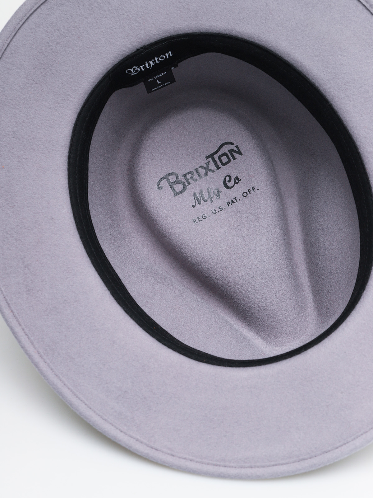Kapelusz Brixton Coleman Fedora (aluminum)
