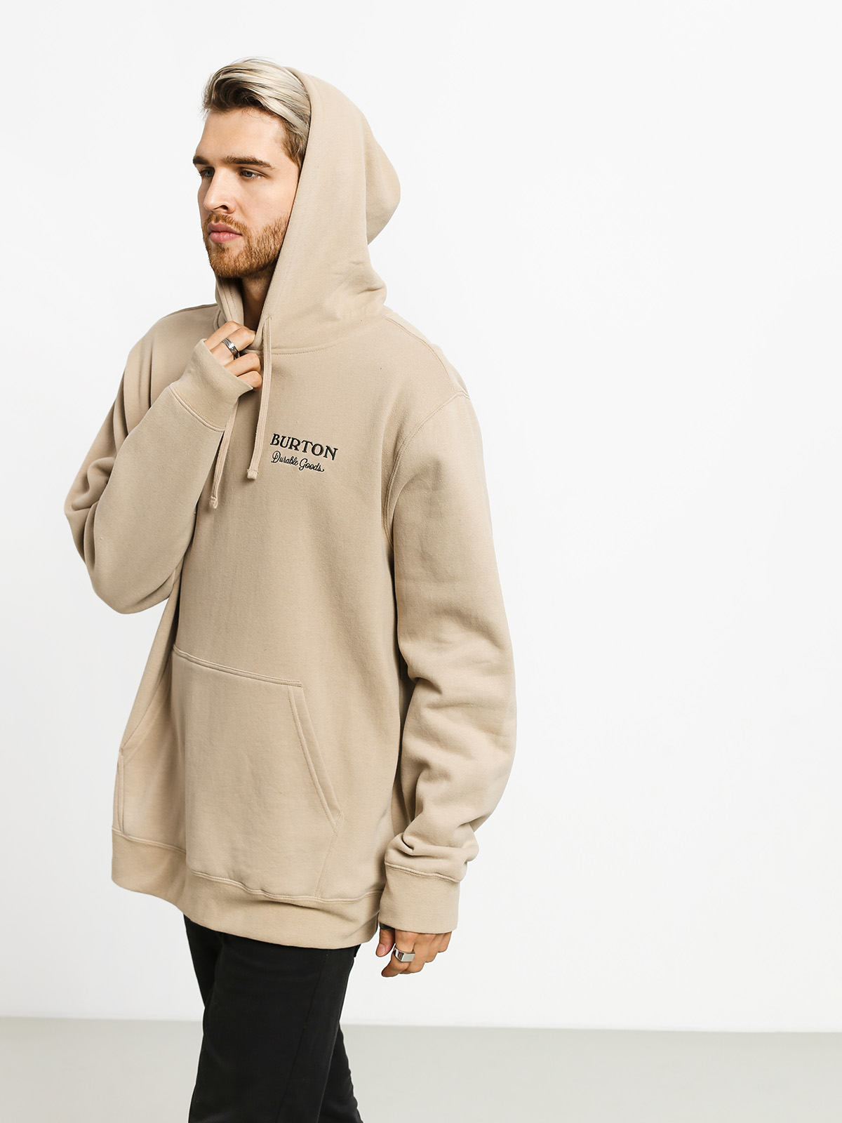 Bluza z kapturem Burton Durable Goods HD (plaza taupe)