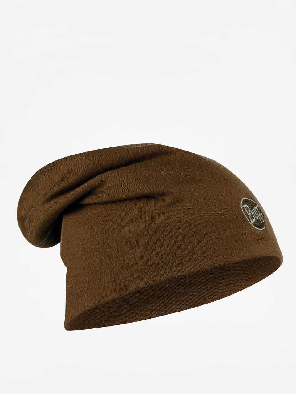 Czapka zimowa Buff Heavyweight Merino Wool Long (solid tundra khaki)