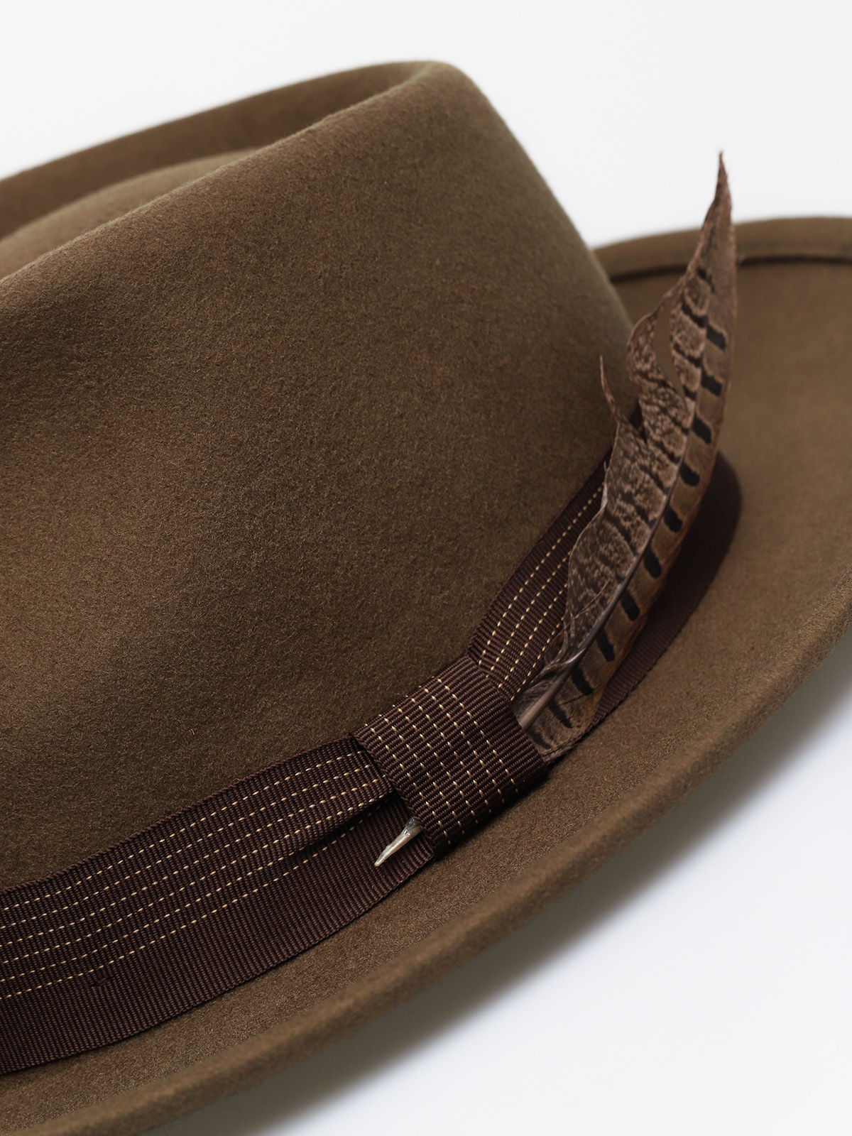 Kapelusz Brixton Swindle II Fedora (olive)