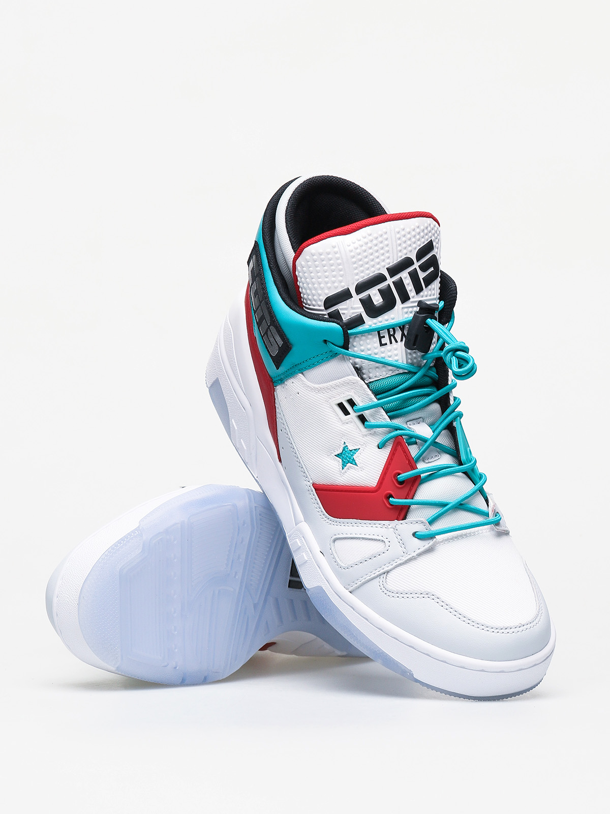 Buty Converse Erx 260 Mid (white/turbo green/enamel red)