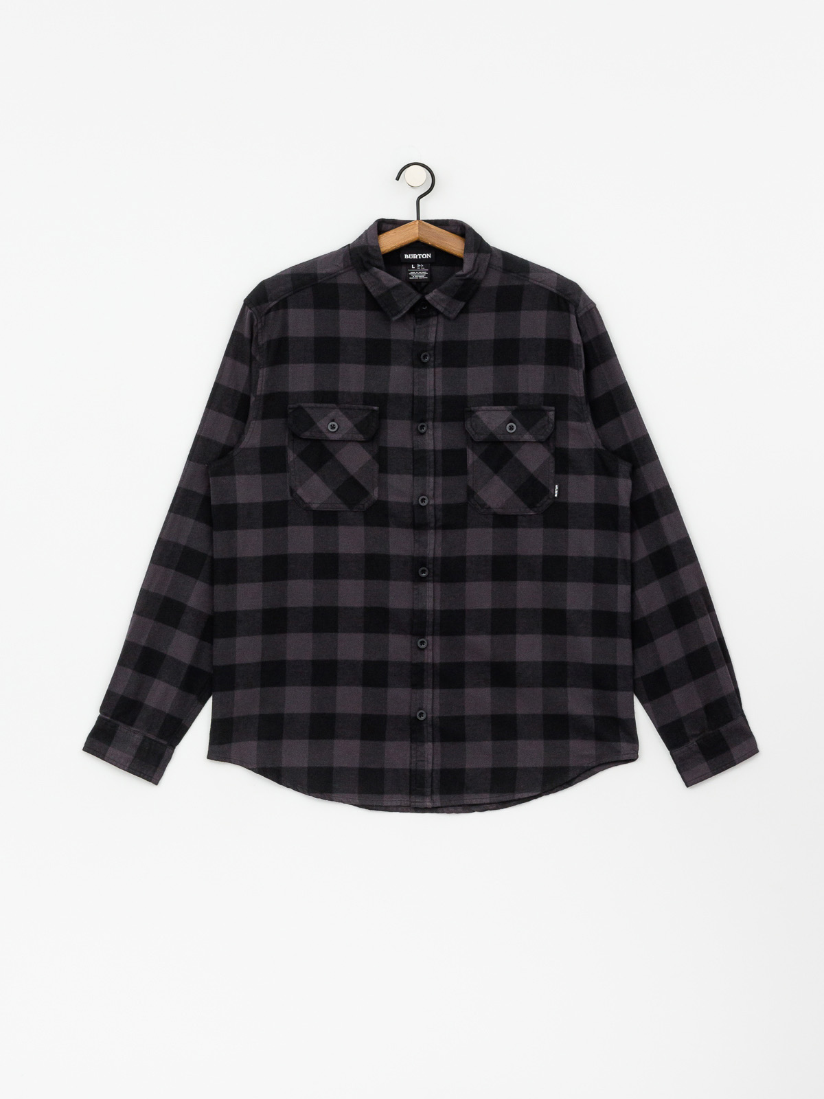 Koszula Burton Brighton Flnl (true black htr buff)