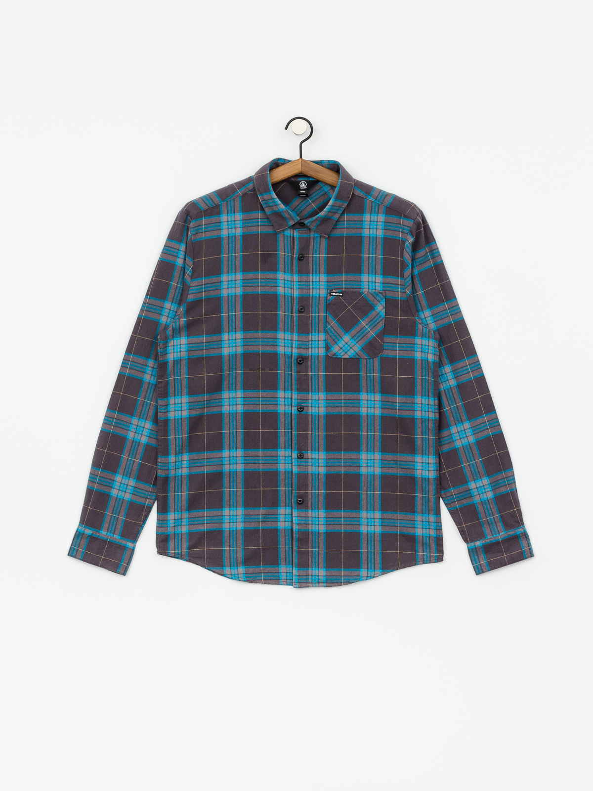Koszula Volcom Caden Plaid (asphalt black)