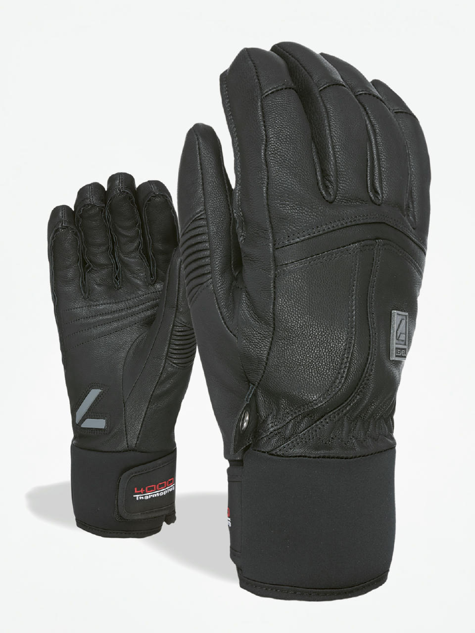 Rękawice Level Off Piste Leather (black)