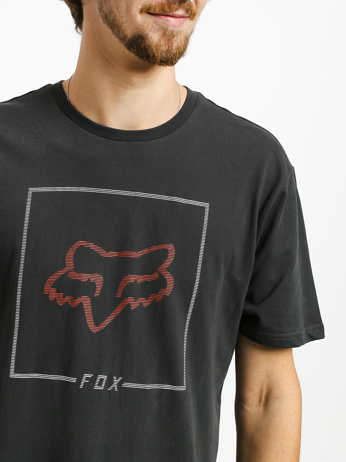 T-shirt Fox Chapped (blk/org)
