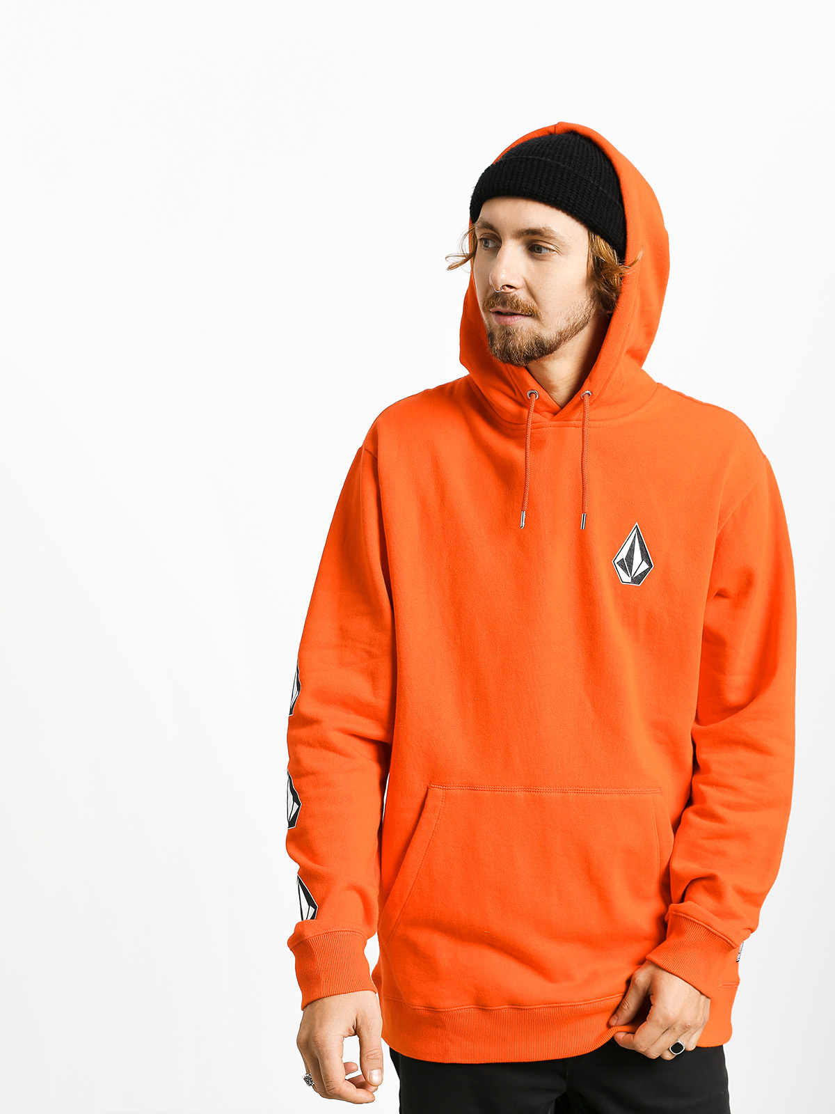 Bluza z kapturem Volcom Deadly Stones HD (tigerlily)