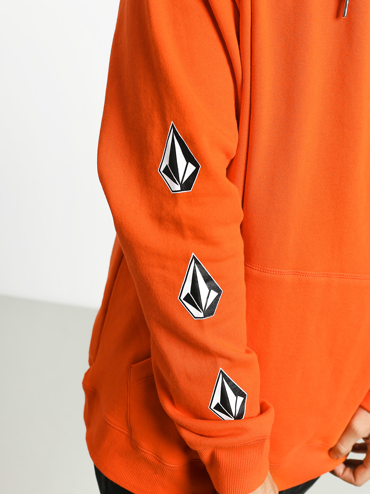 Bluza z kapturem Volcom Deadly Stones HD (tigerlily)