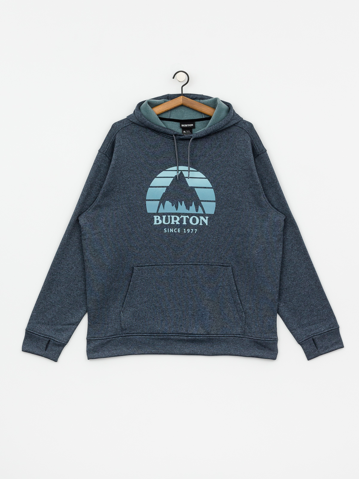 Męska Bluza z kapturem Burton Oak HD (sunset dress blu htr)
