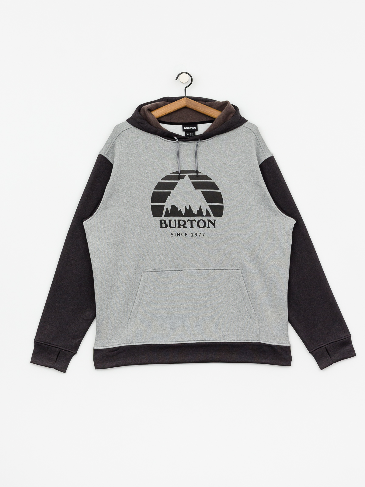 Męska Bluza z kapturem Burton Oak HD (gryhtr/trublk)