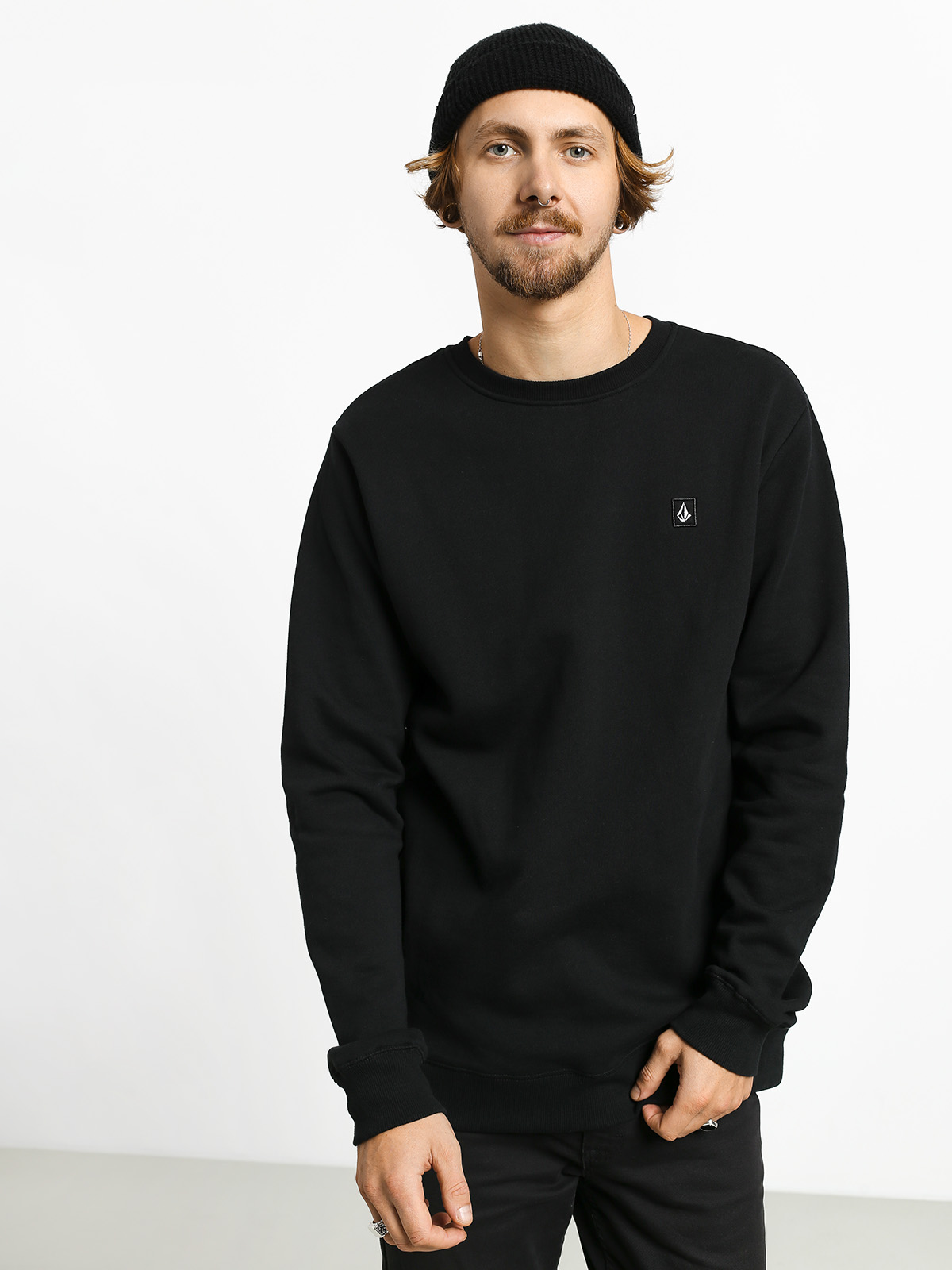 Bluza Volcom Sngl Stn Crew (black)