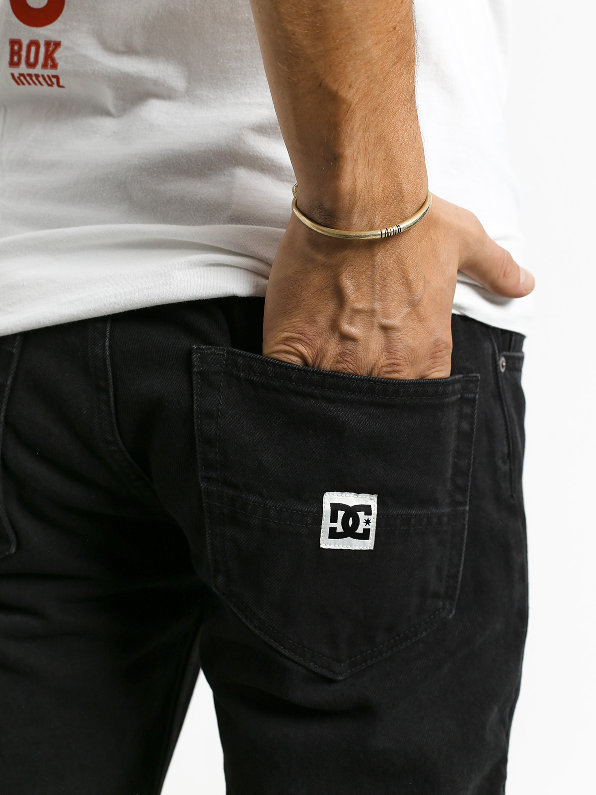 Spodnie DC Worker Relaxed (vintage black)