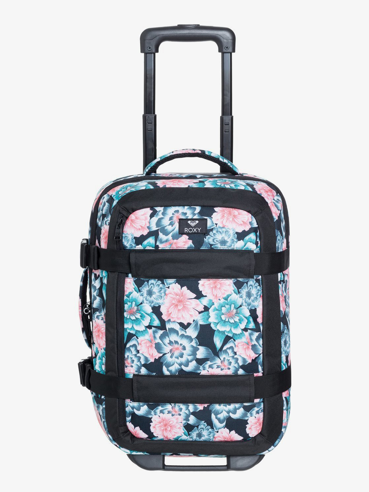 Walizka Roxy Wheelie Wmn (anthracite crystal flower)