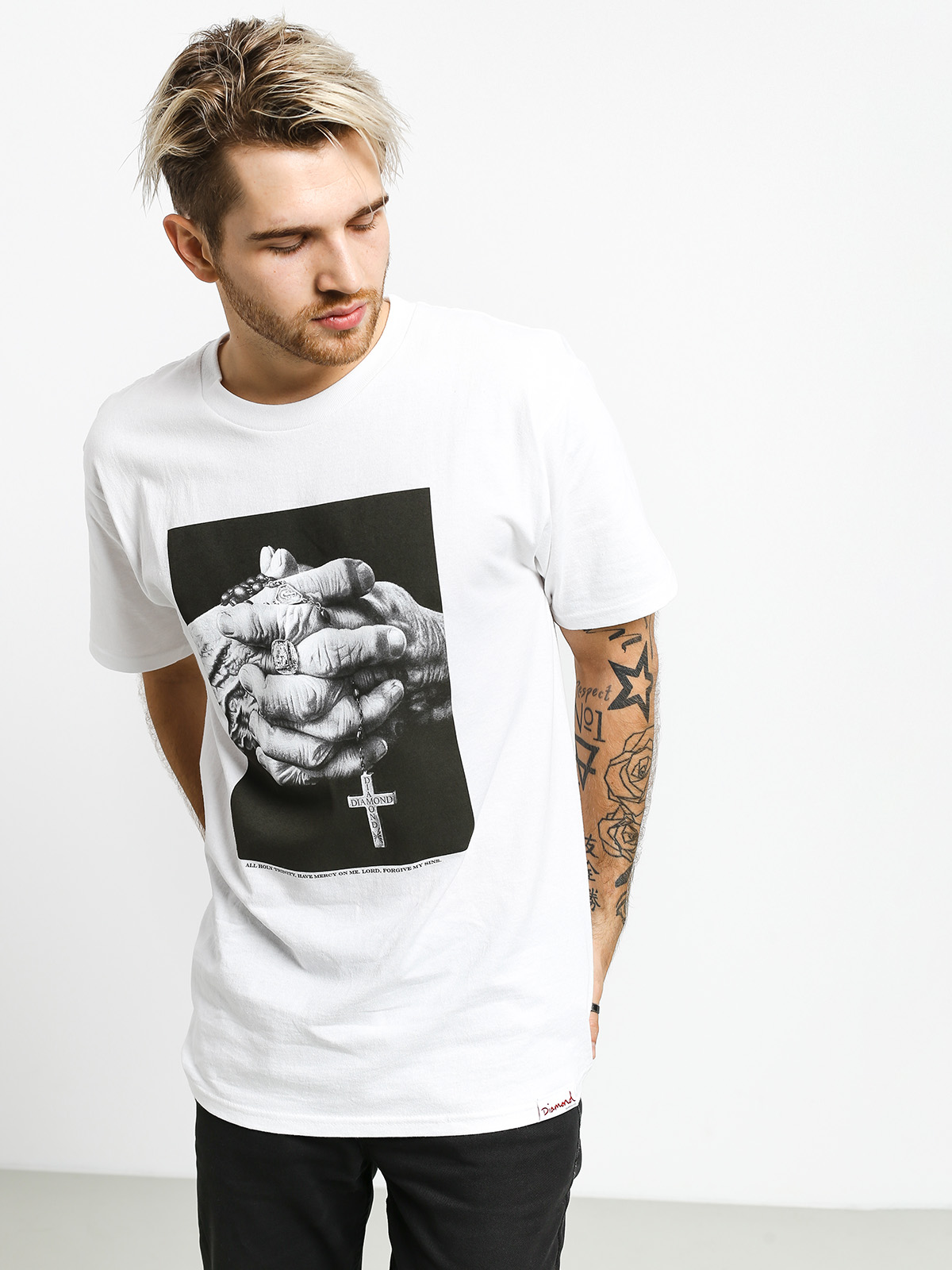T-shirt Diamond Supply Co. Mercy (white)