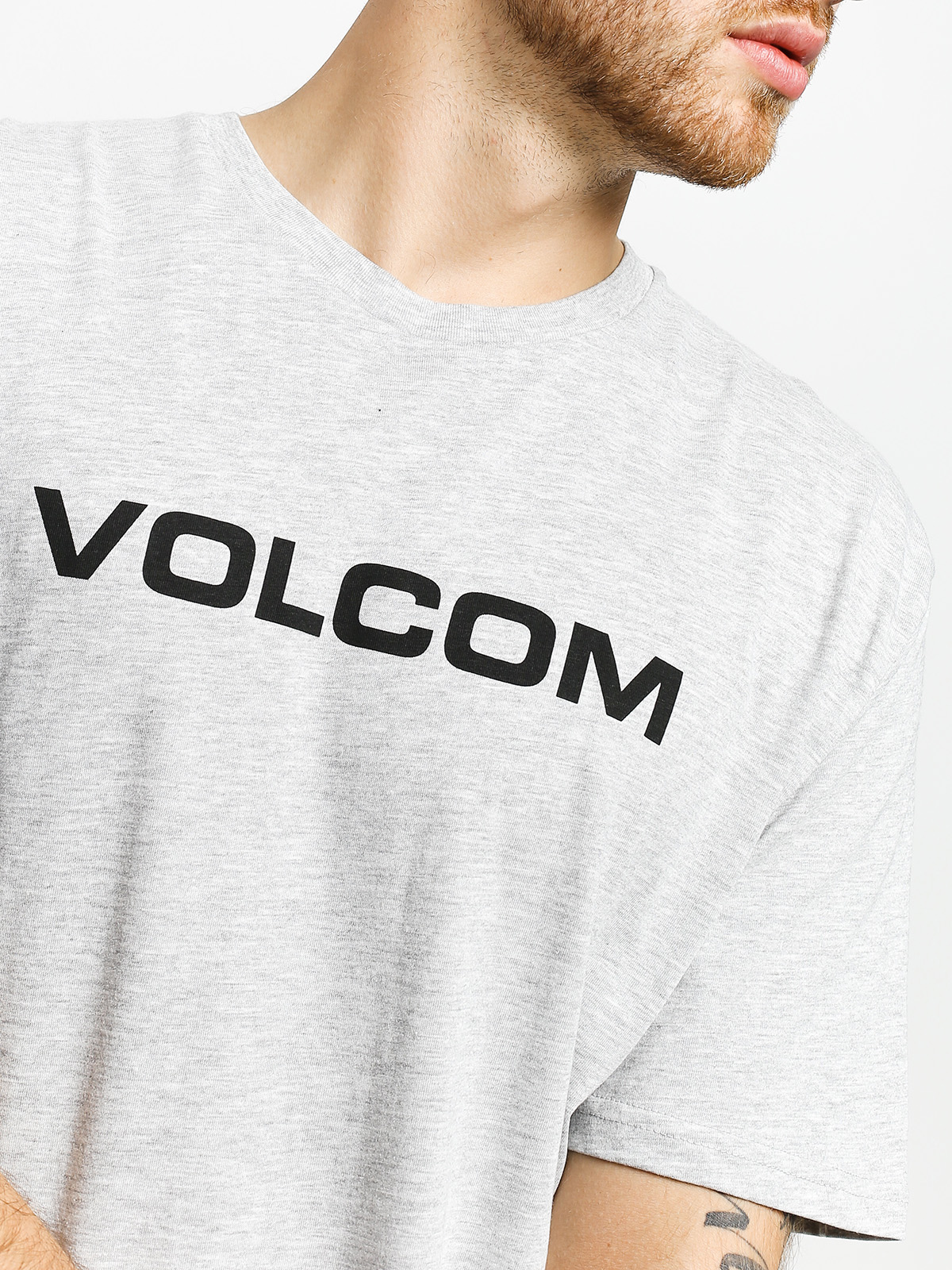 T-shirt Volcom Crisp Euro Bsc (heather grey)
