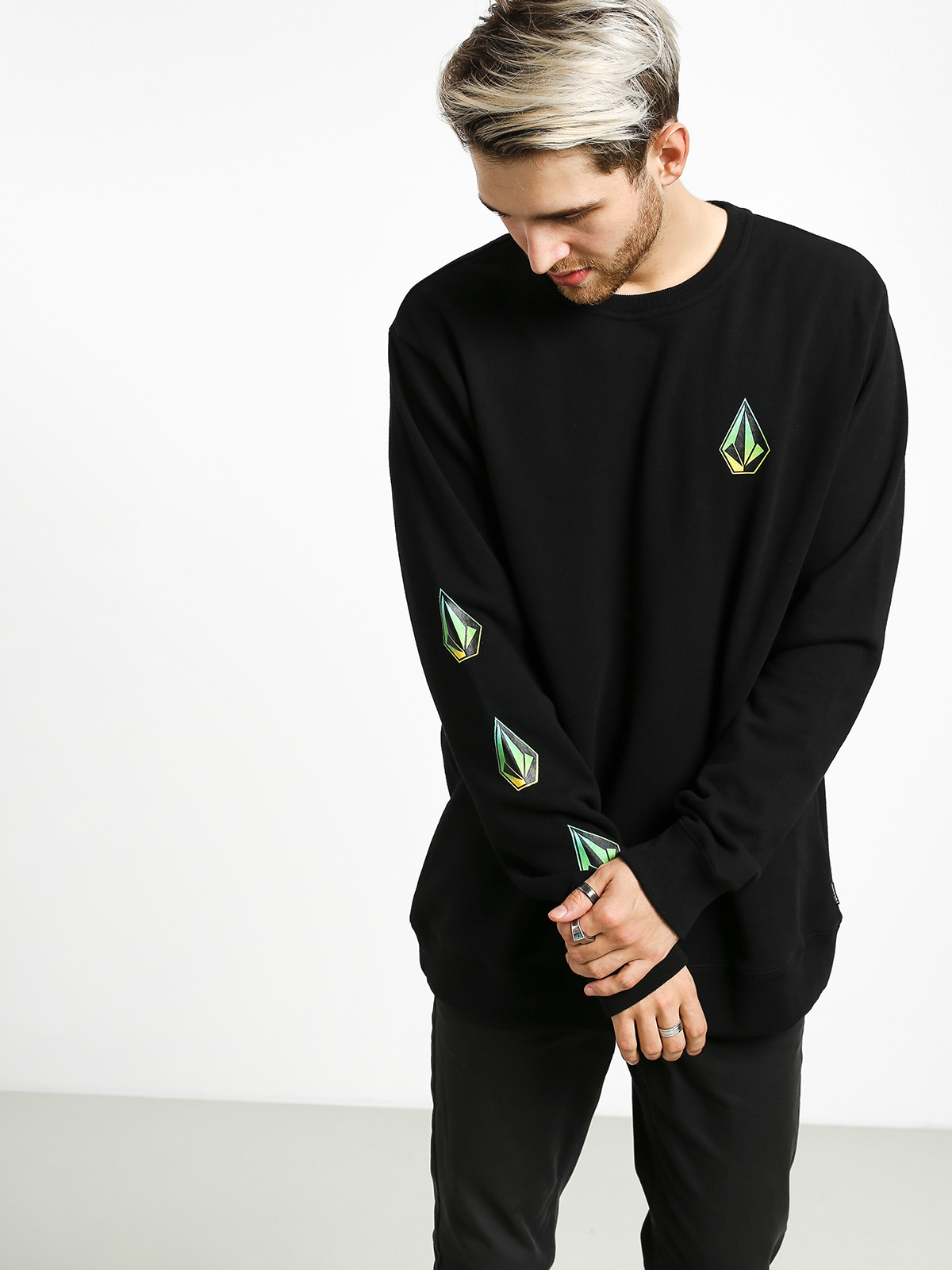 Bluza Volcom Deadly Stone Crew (black)
