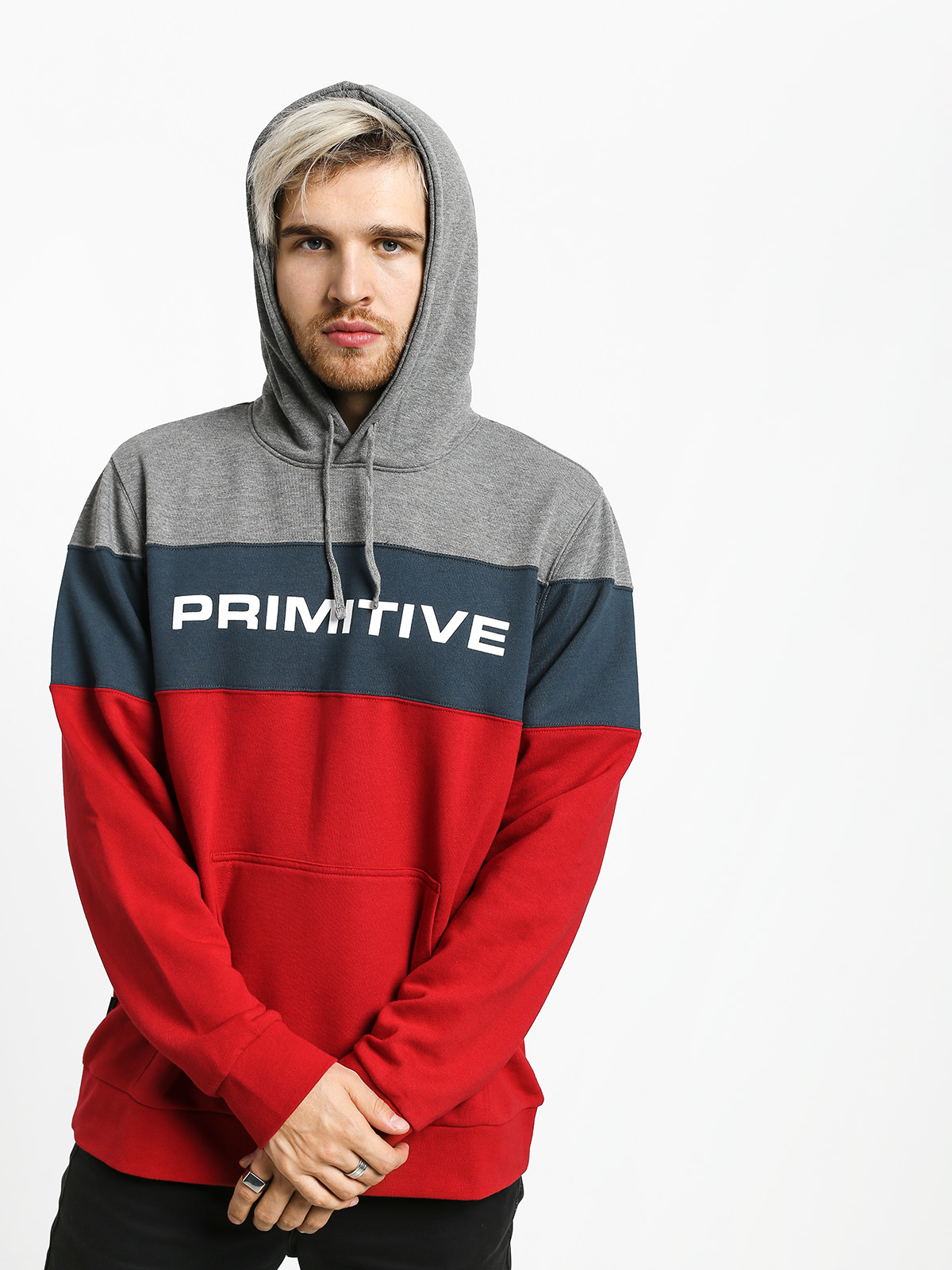 Bluza z kapturem Primitive Levels HD (athletic heather)
