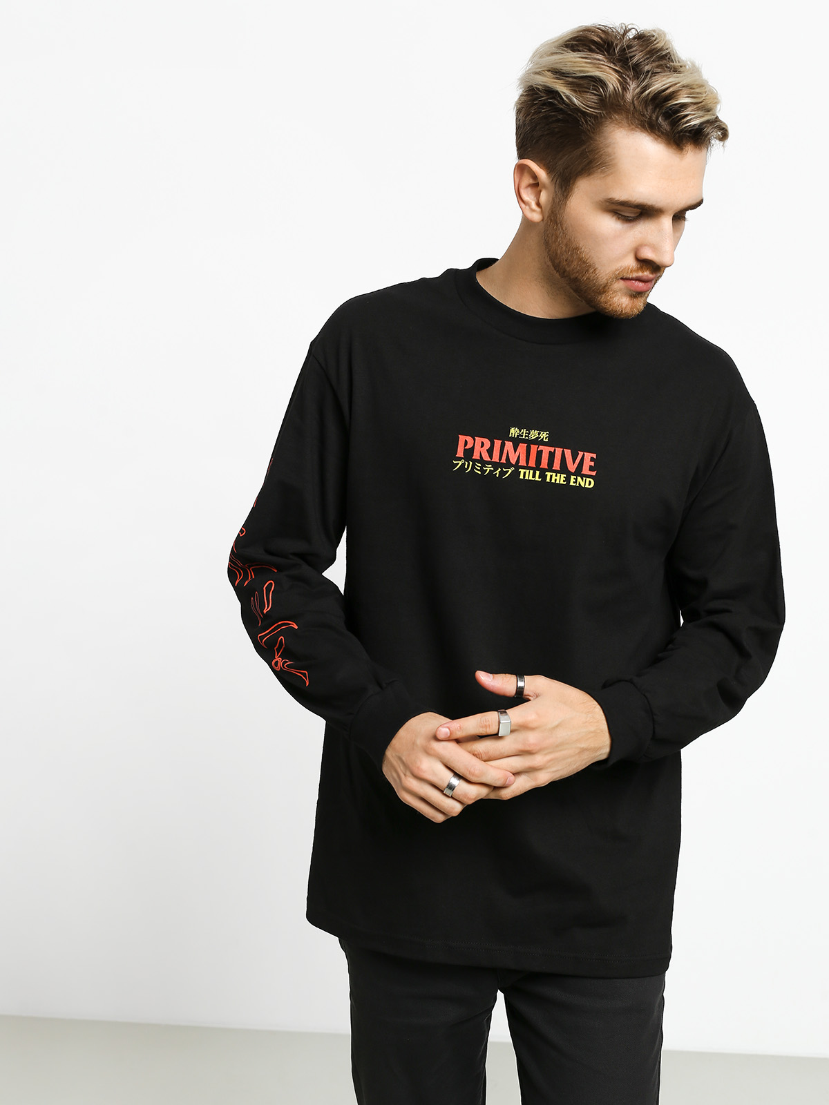 Longsleeve Primitive Till The End (black)