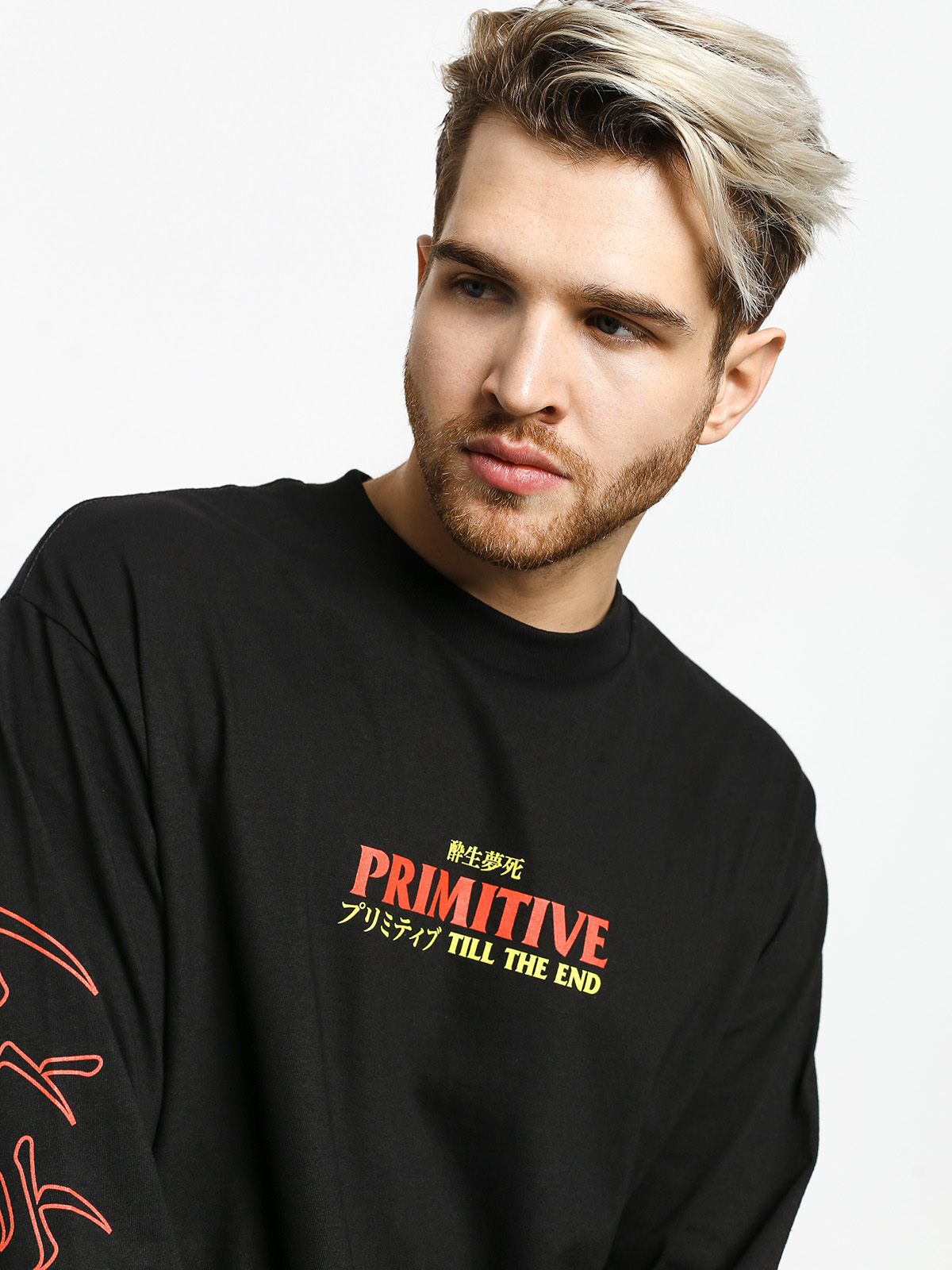 Longsleeve Primitive Till The End (black)