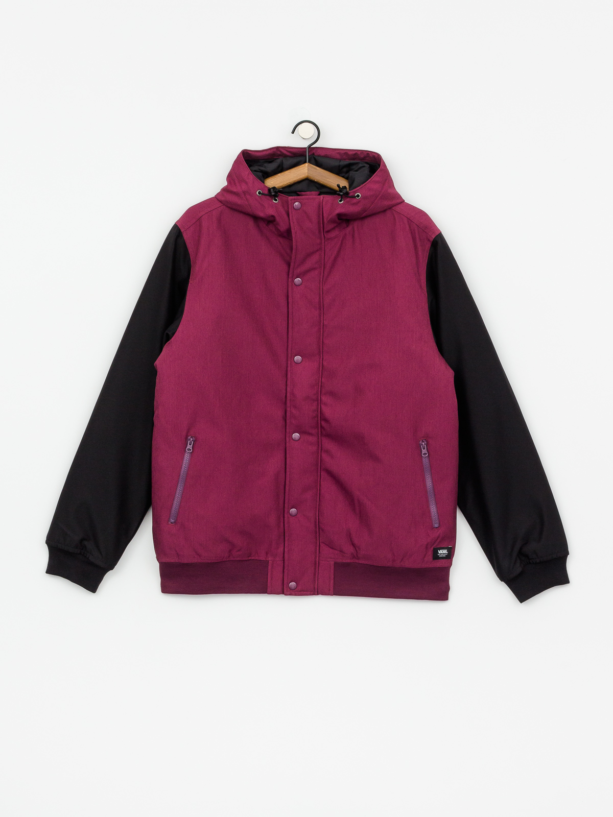 Kurtka Vans Wells Mte (prune/black)