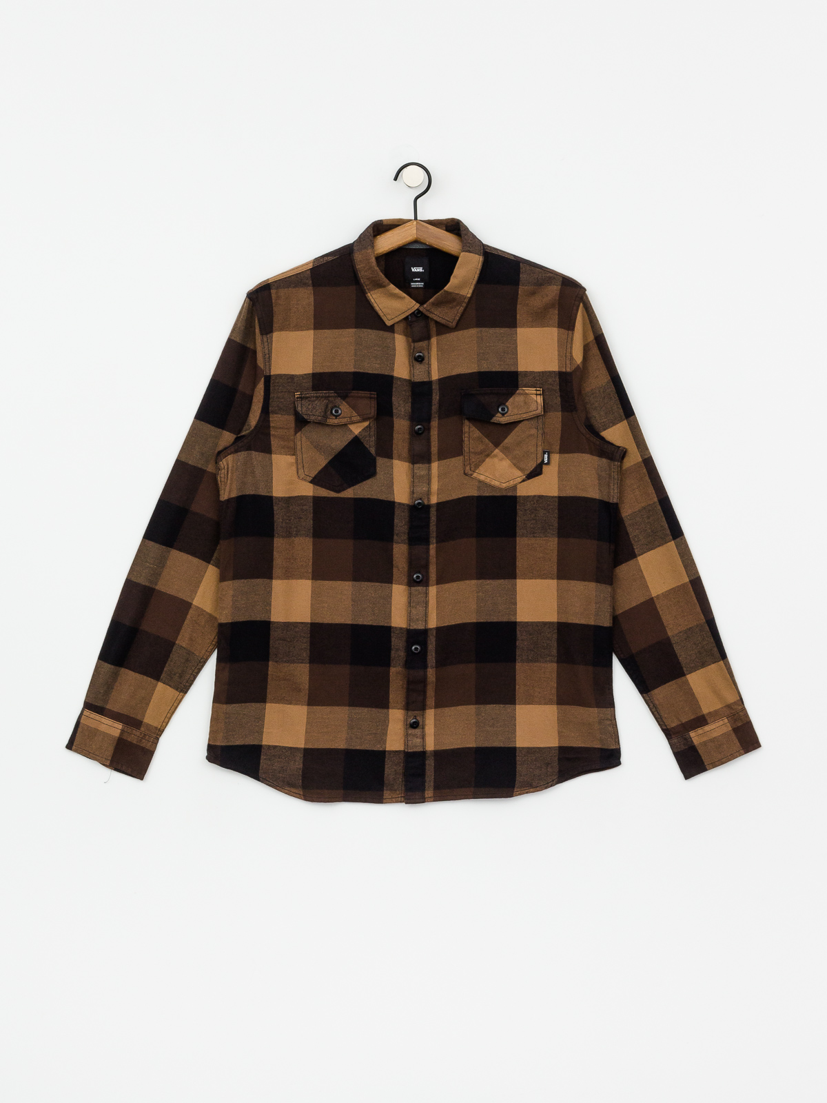 Koszula Vans Box Flannel (black/dirt)