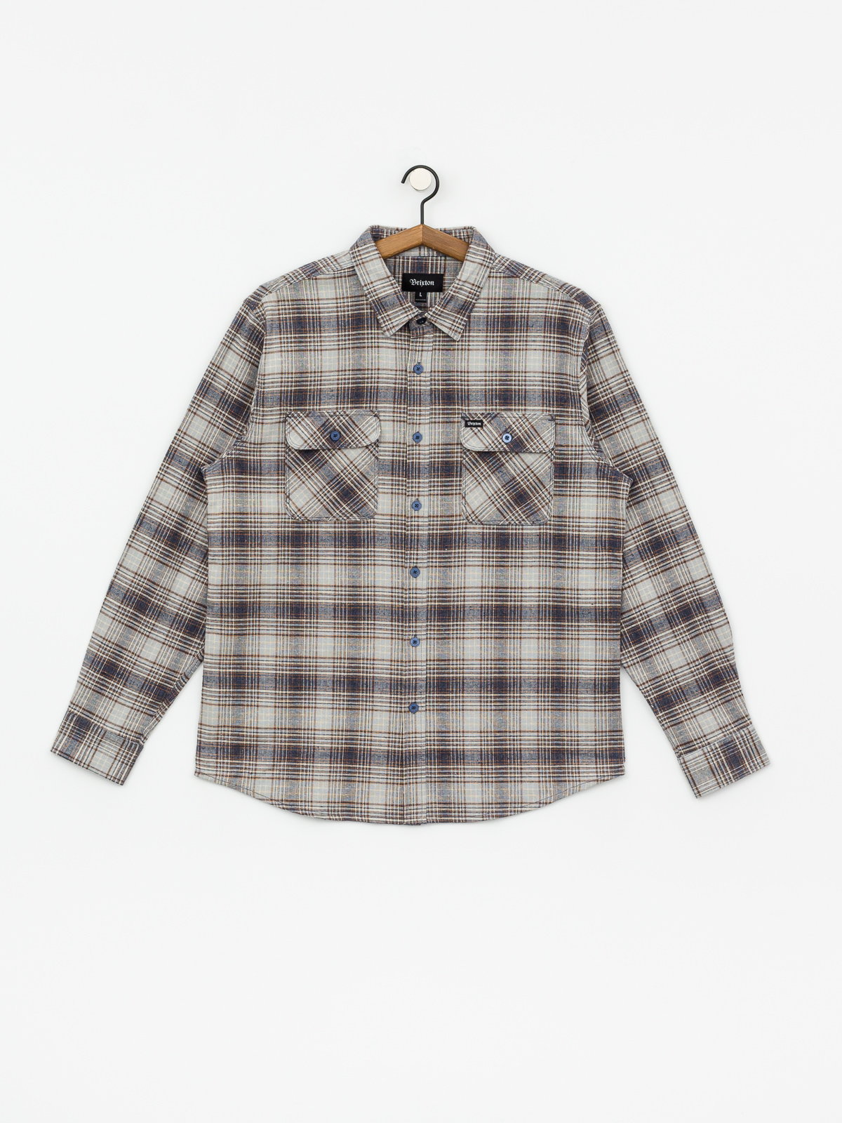 Koszula Brixton Bowery Flannel Ls (twilight blue)