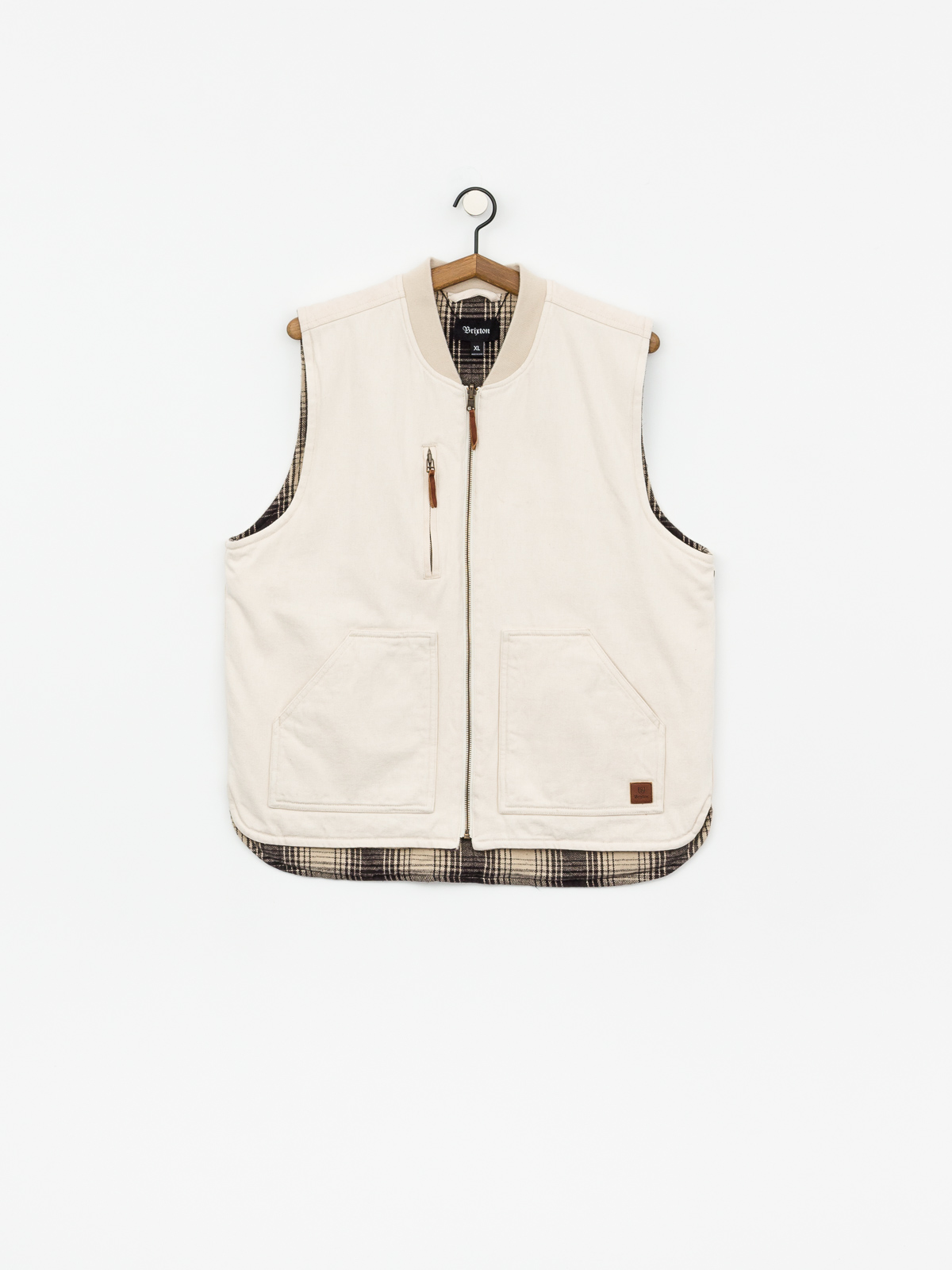 Kamizelka Brixton Abraham Rev Vest (vanilla)