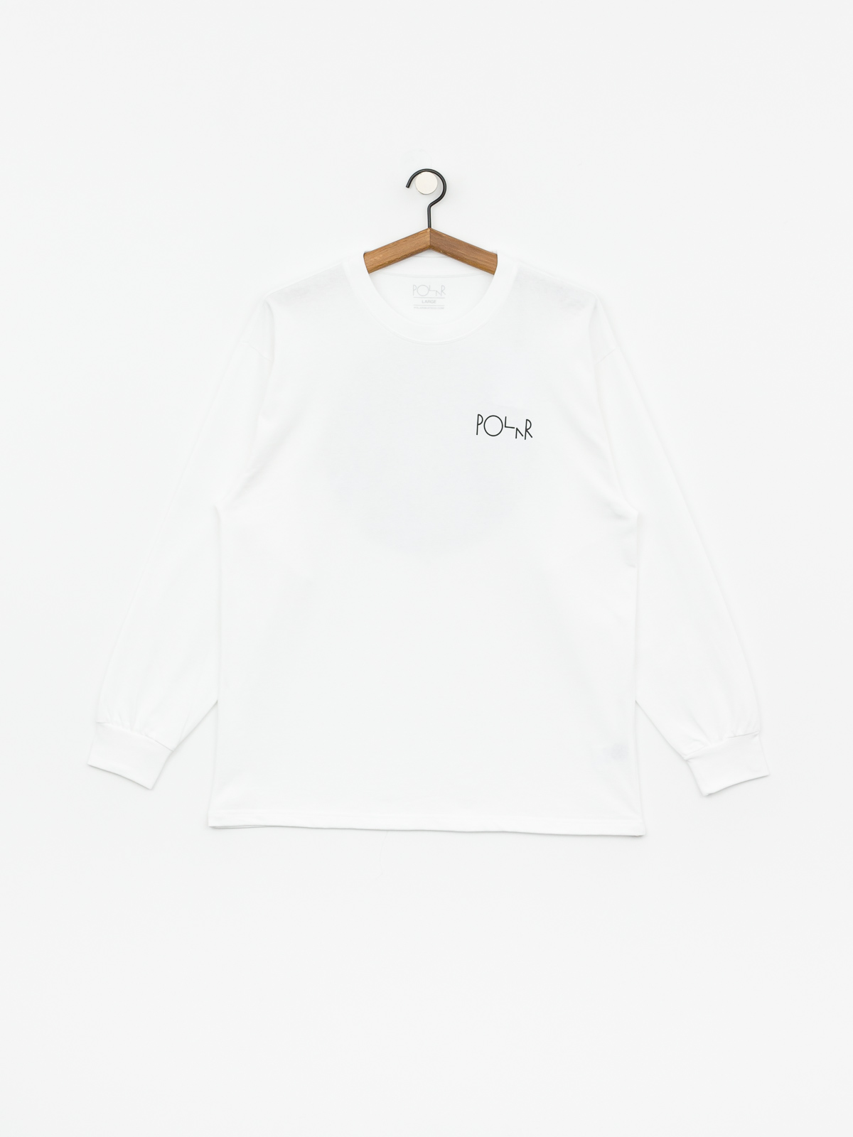 Longsleeve Polar Skate Klez Fill Logo (white)